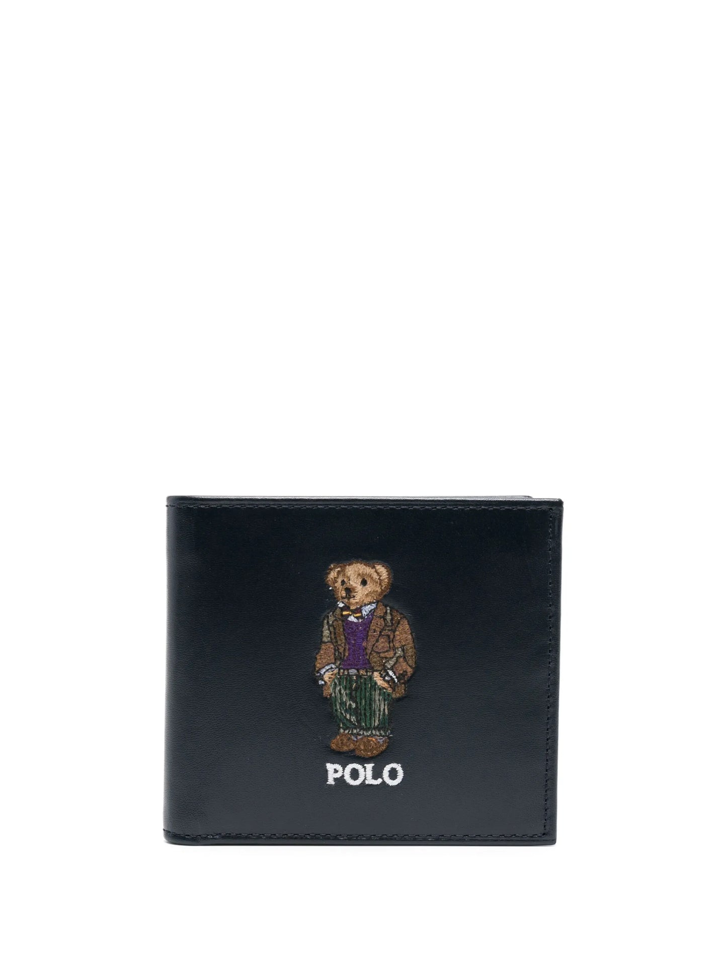 Polo Bear-embroidery wallet
