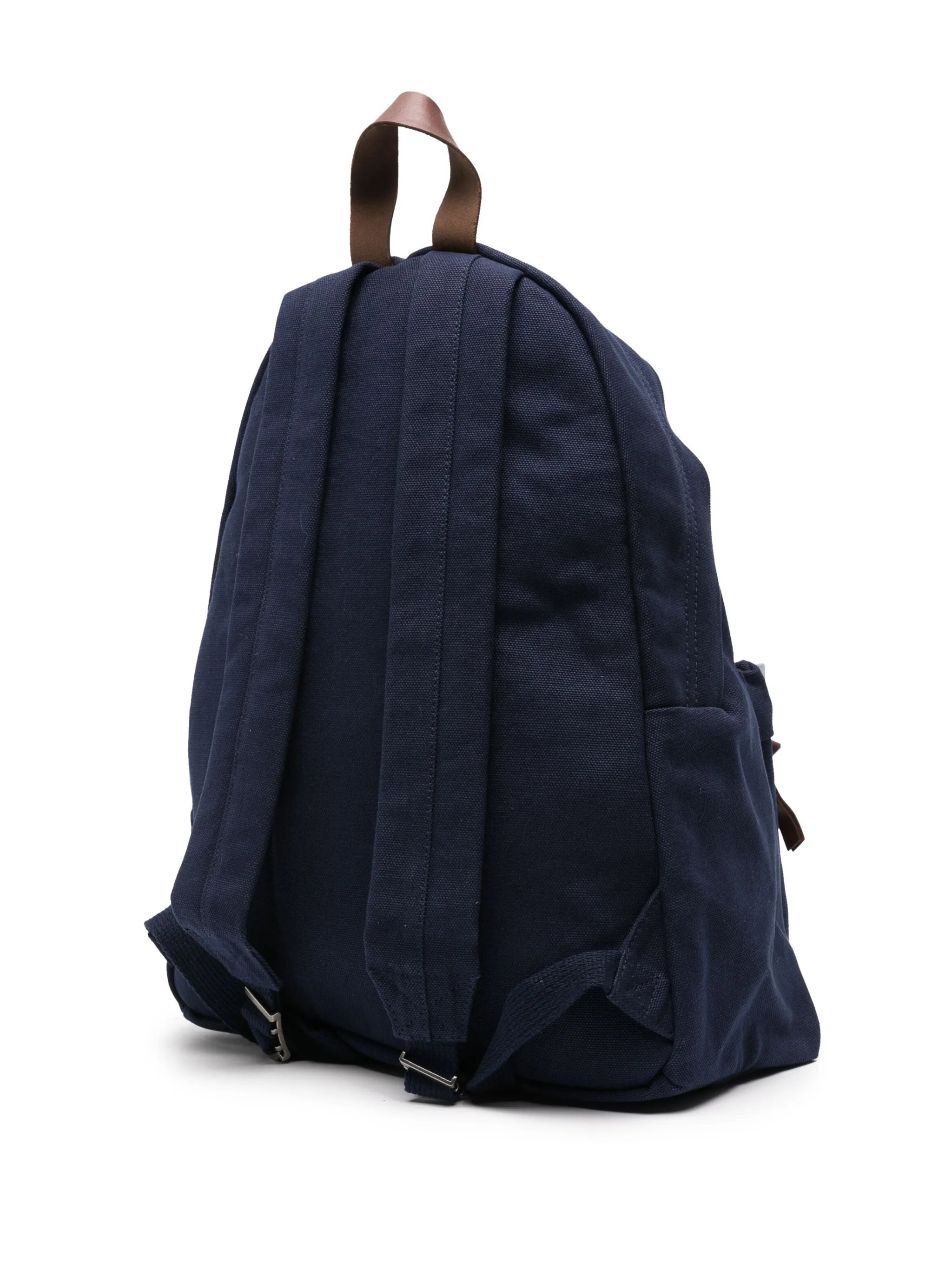 Polo Bear-motif cotton backpack