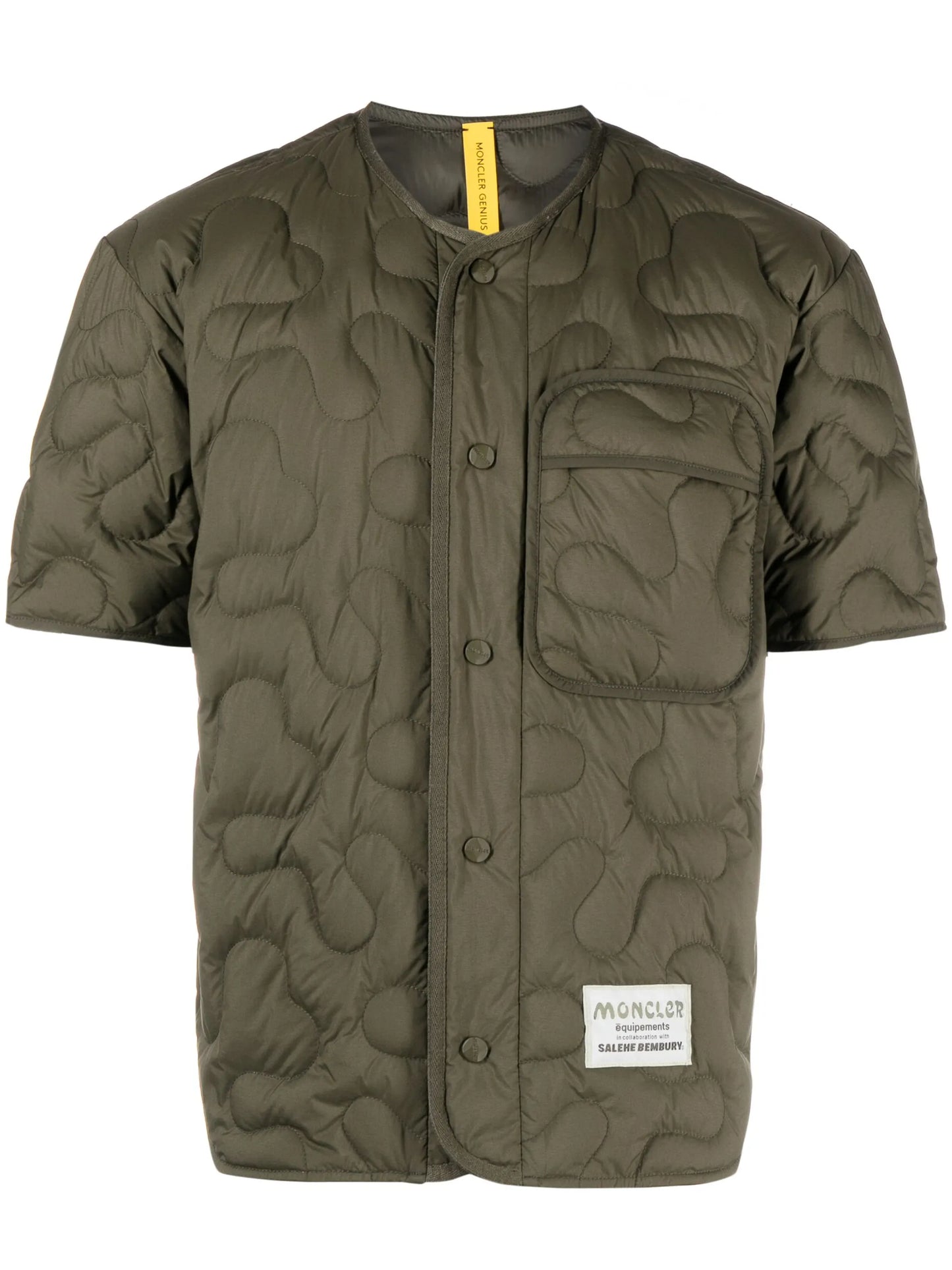 x Salehe Bembury short-sleeve padded jacket