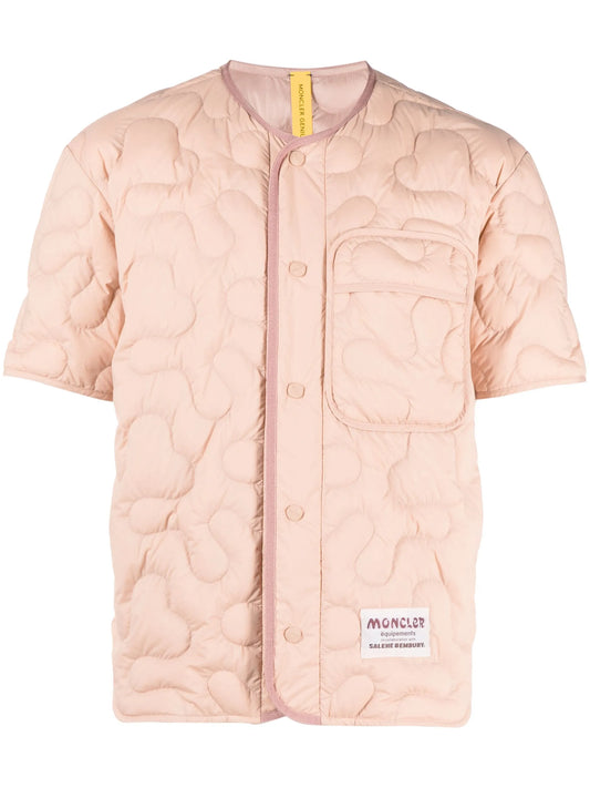 x Salehe Bembury short-sleeve padded jacket