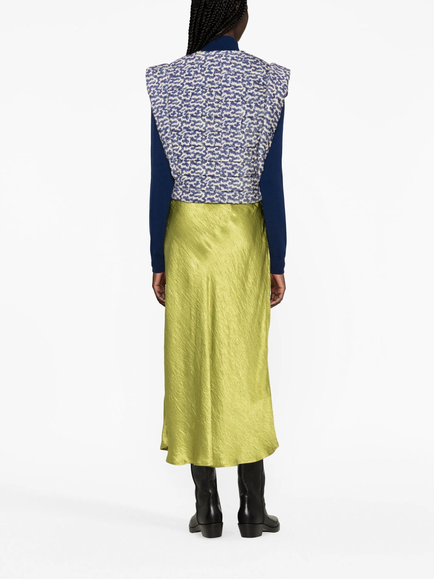 Aziela quilted padded gilet