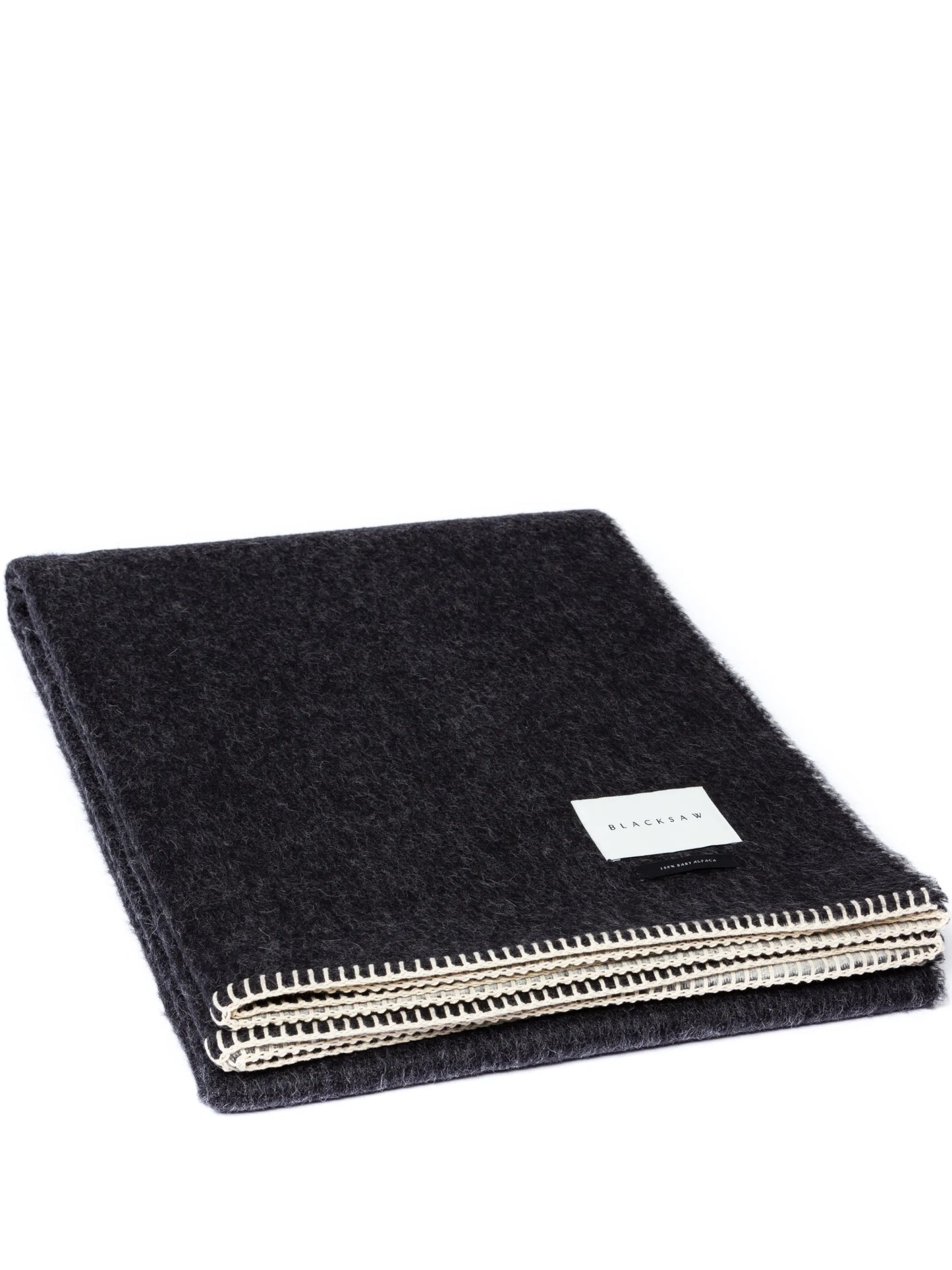 Voodoo reversible alpaca-wool throw