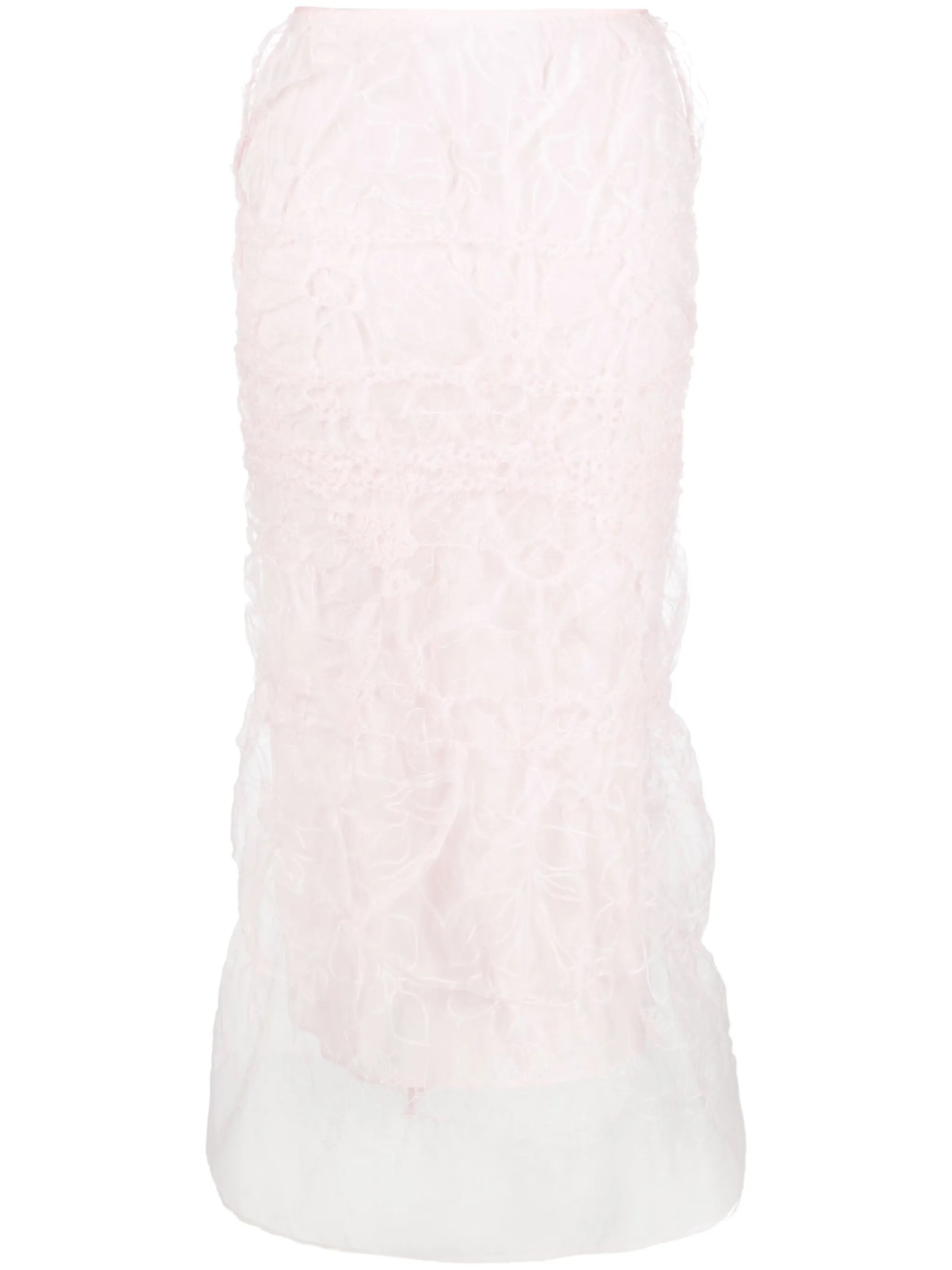 Universe Denali-embroidered maxi skirt
