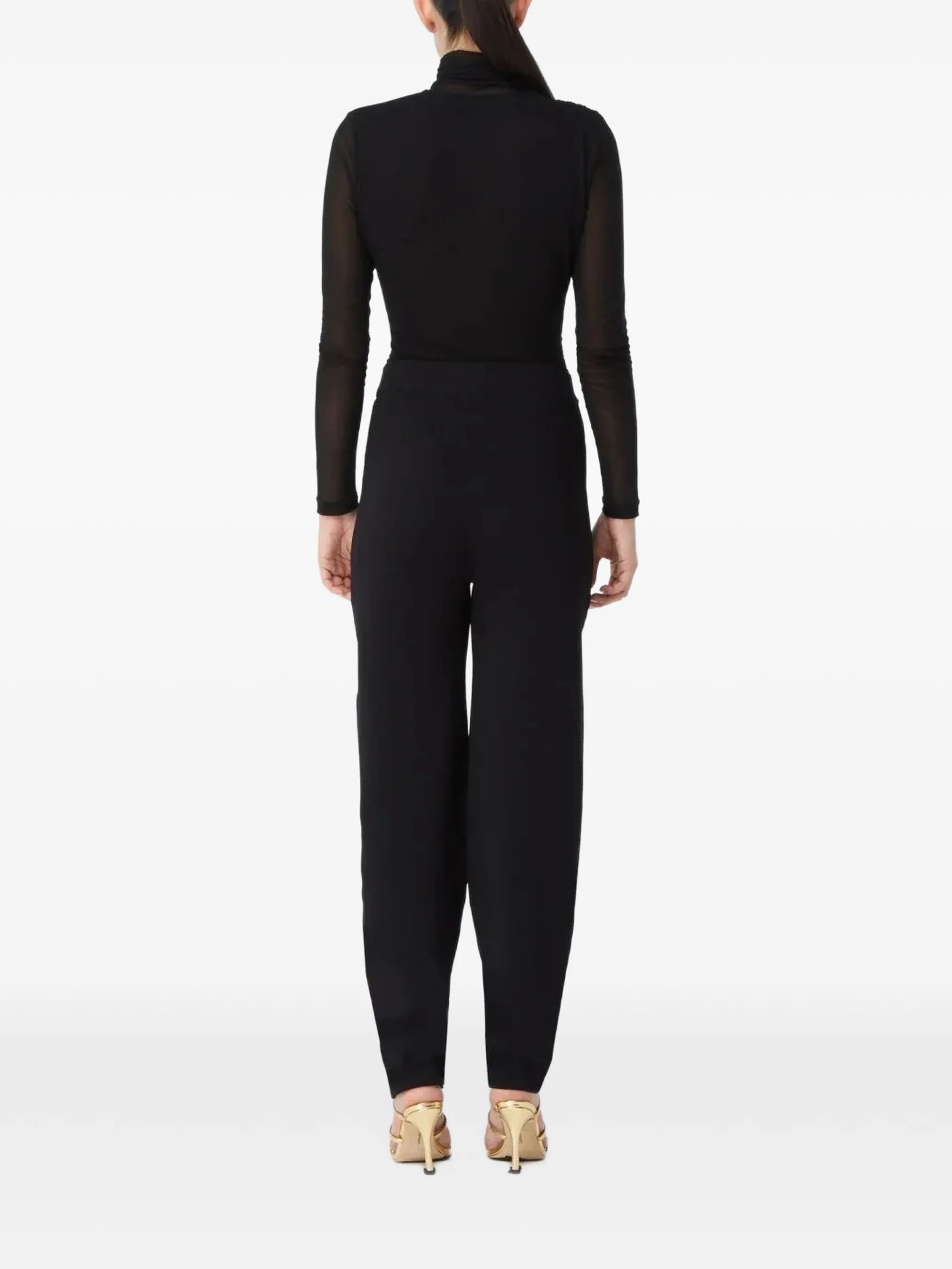 Patra drape-panel ruched bodysuit
