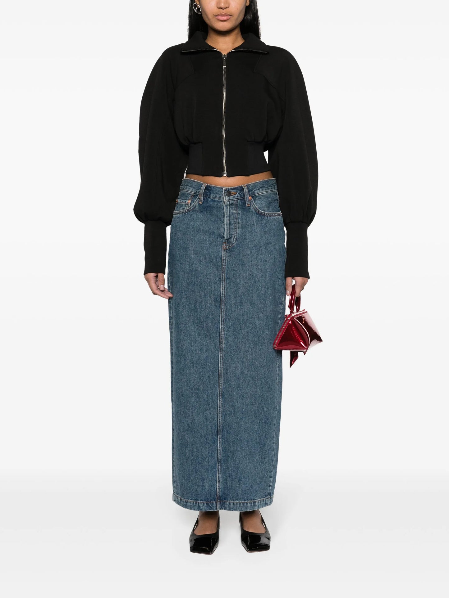 Tabora cut-out jersey jacket