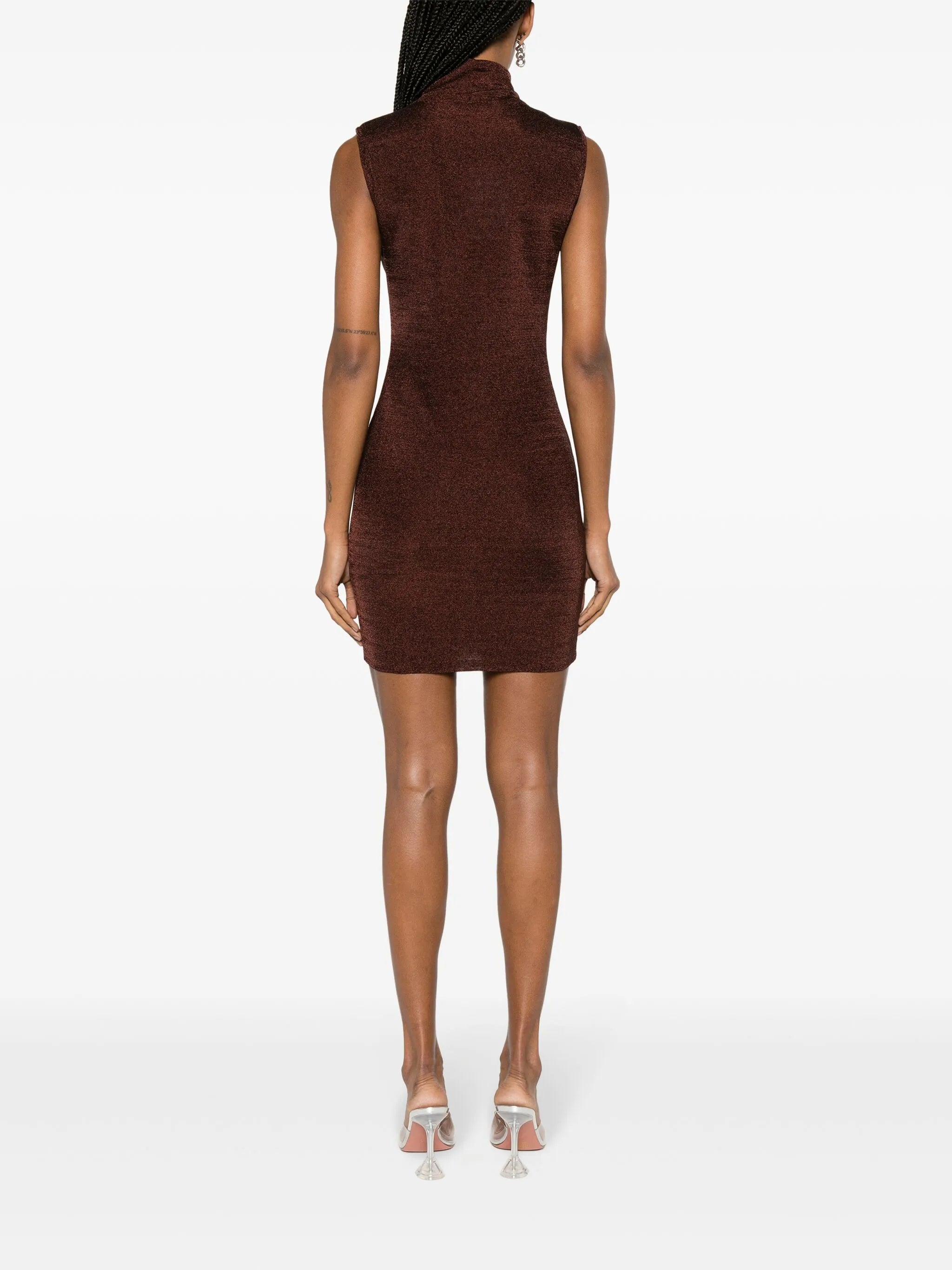 Flora lurex minidress