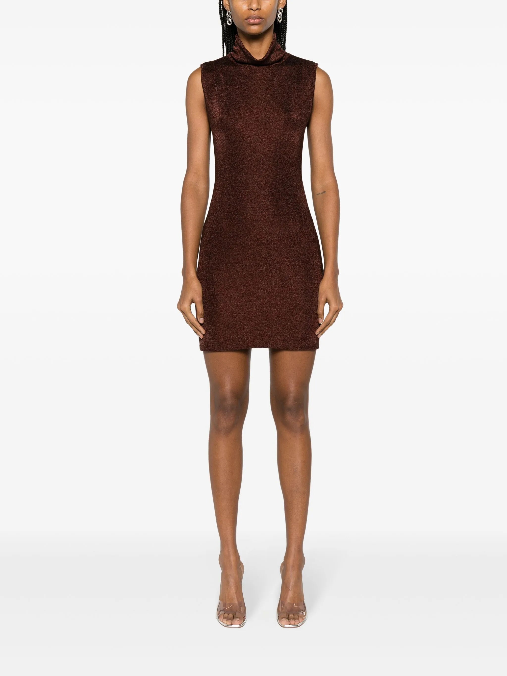 Flora lurex minidress
