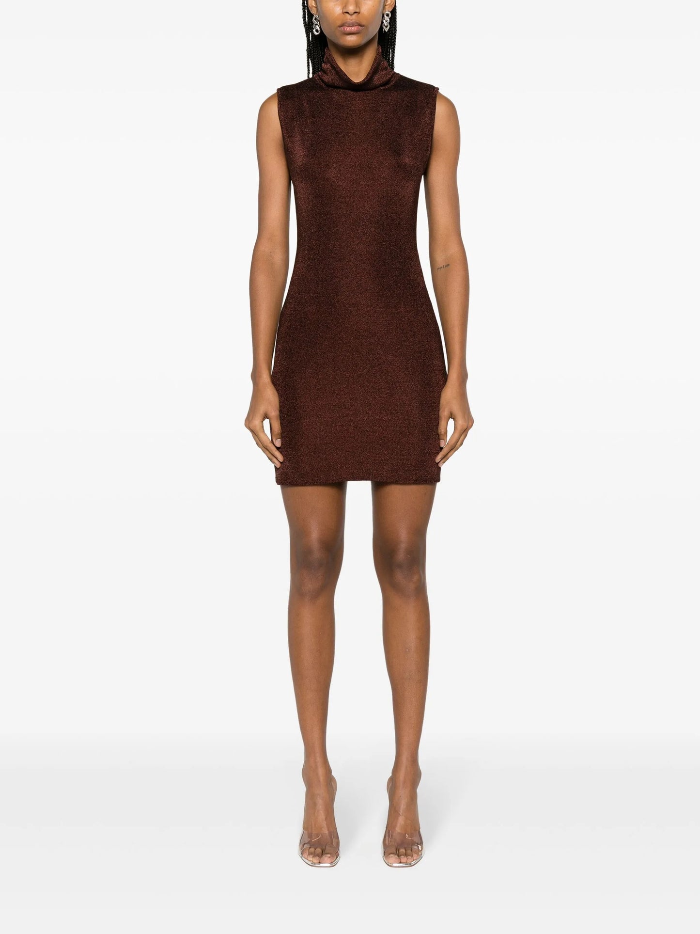 Flora lurex minidress