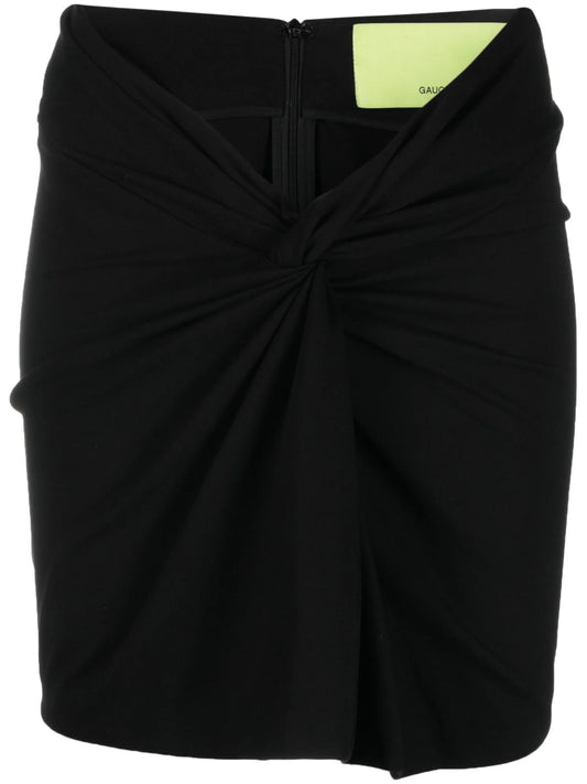 Barina knot-detailing miniskirt