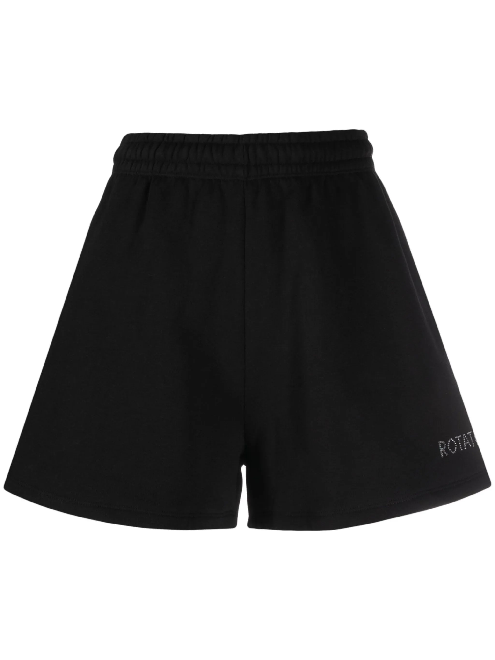 logo-print elastic-waist shorts