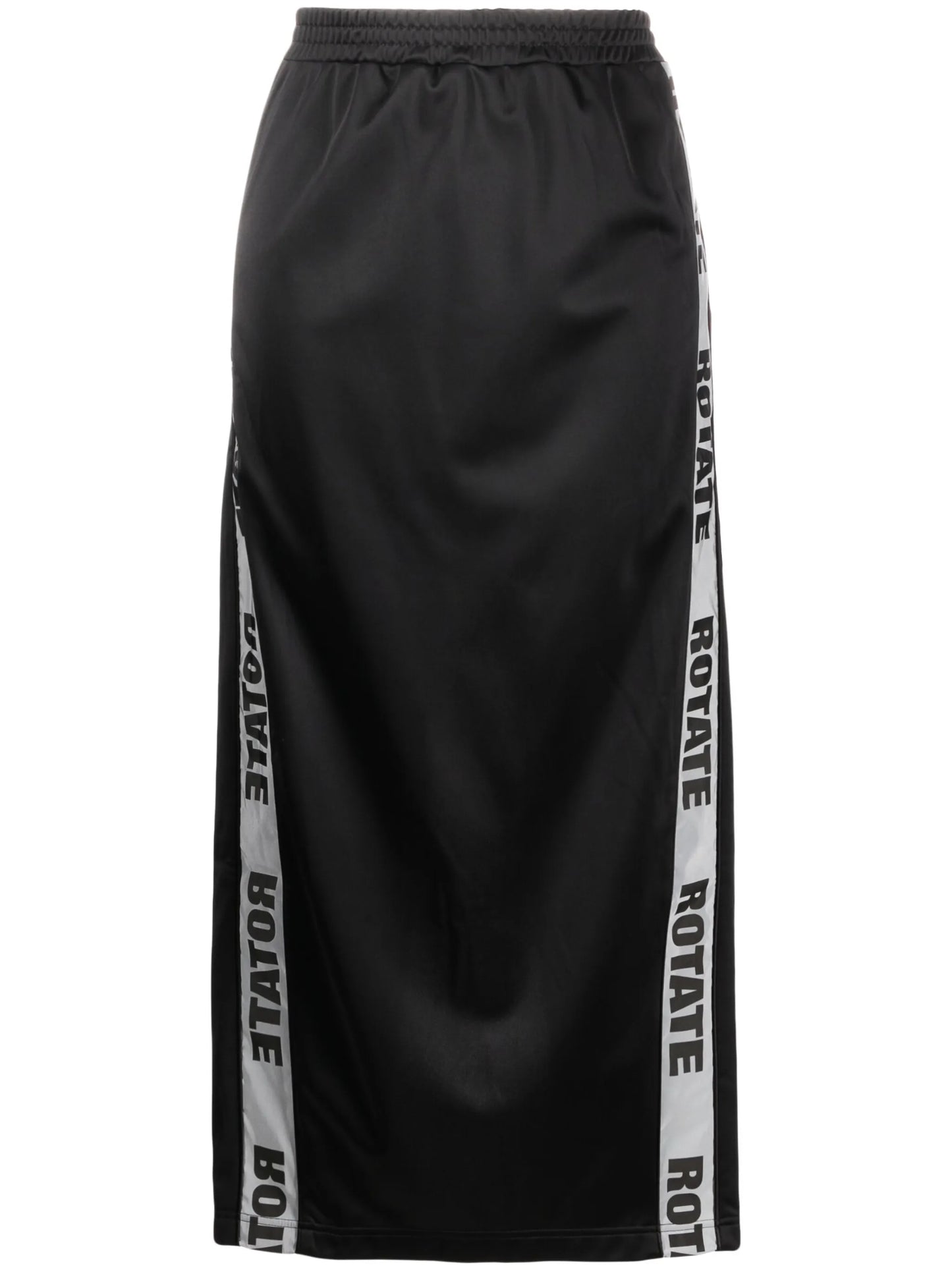 logo-tape maxi skirt