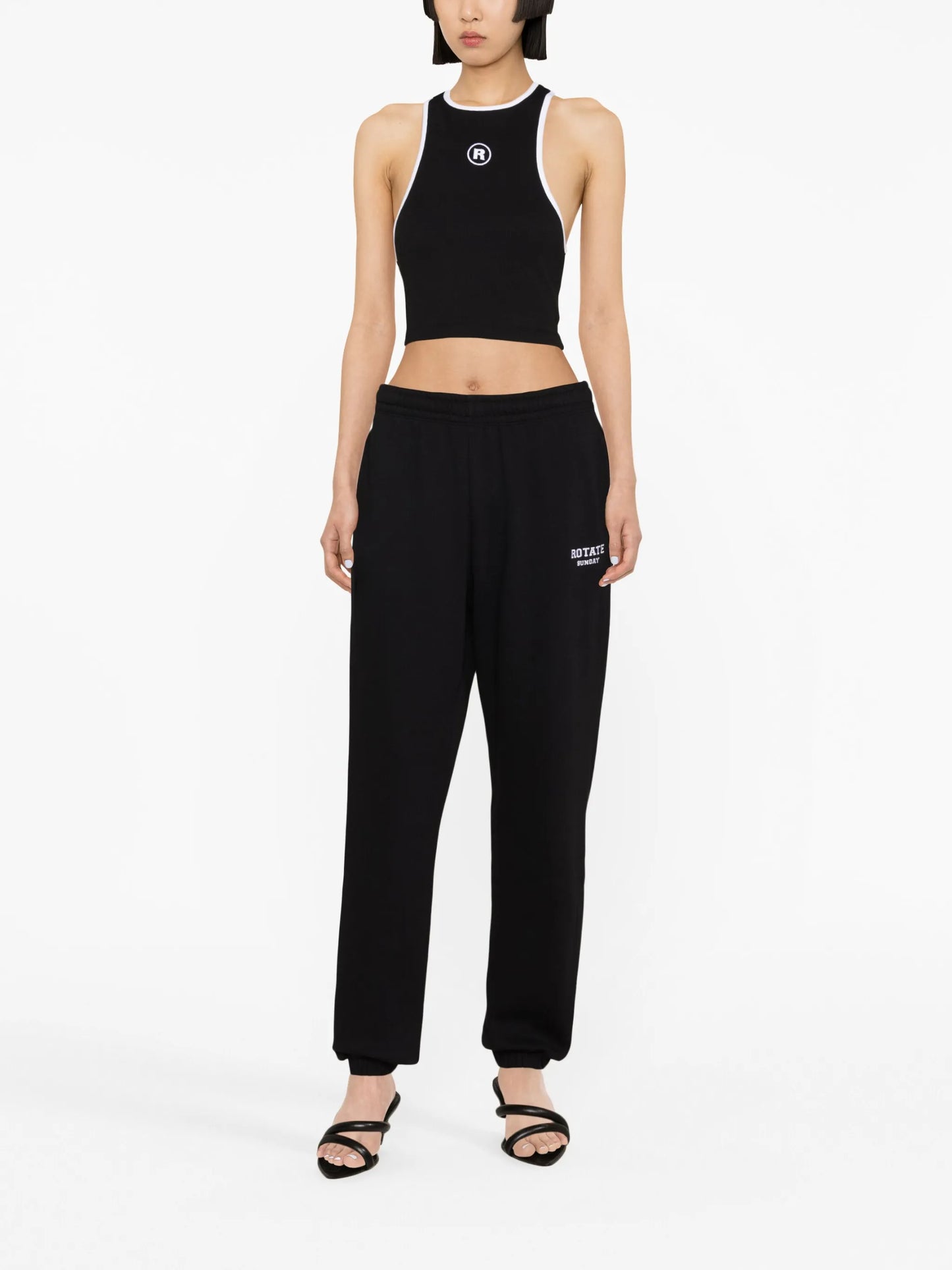 logo-print track pants