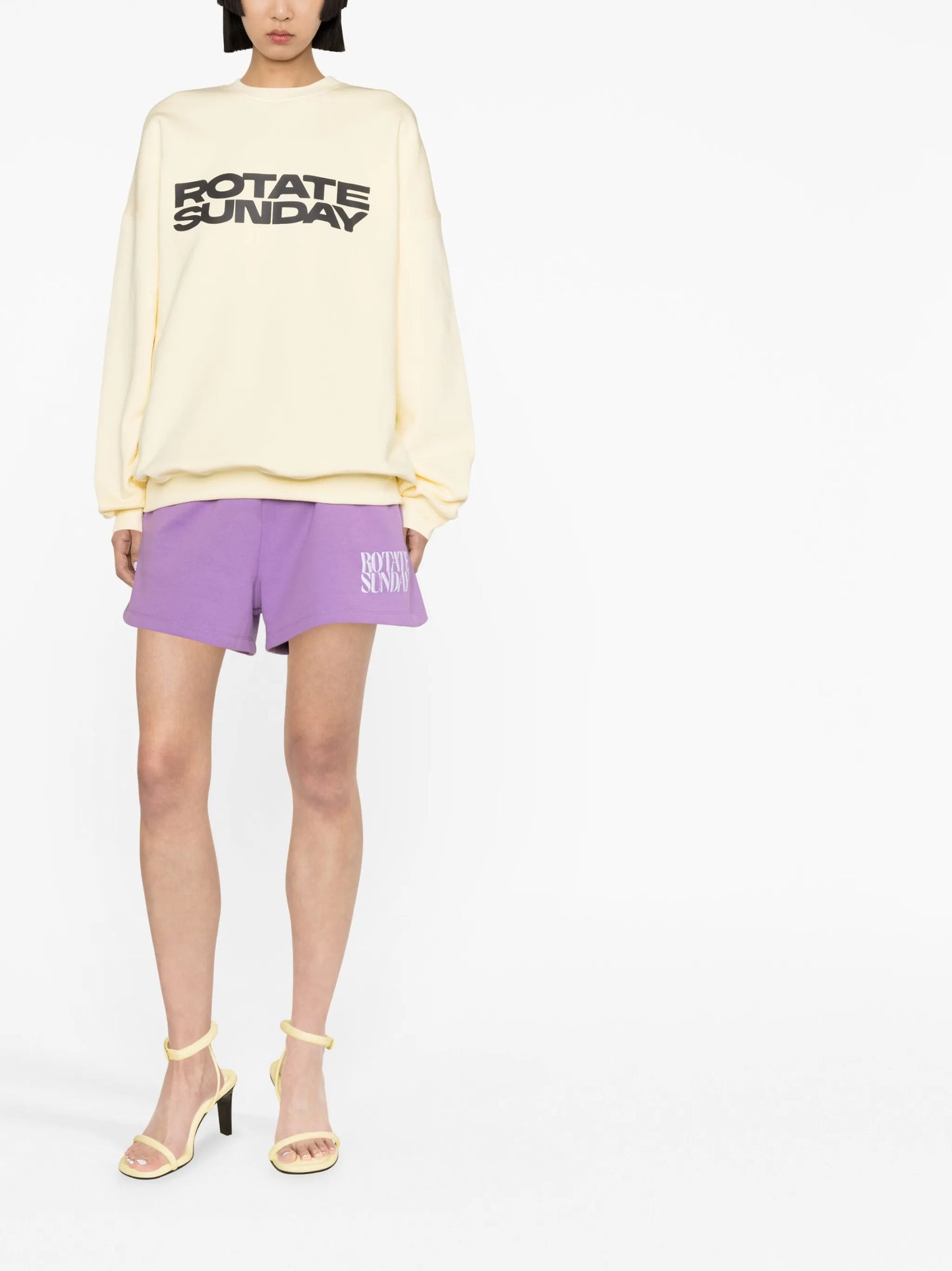 graphic-print organic cotton sweatshirt