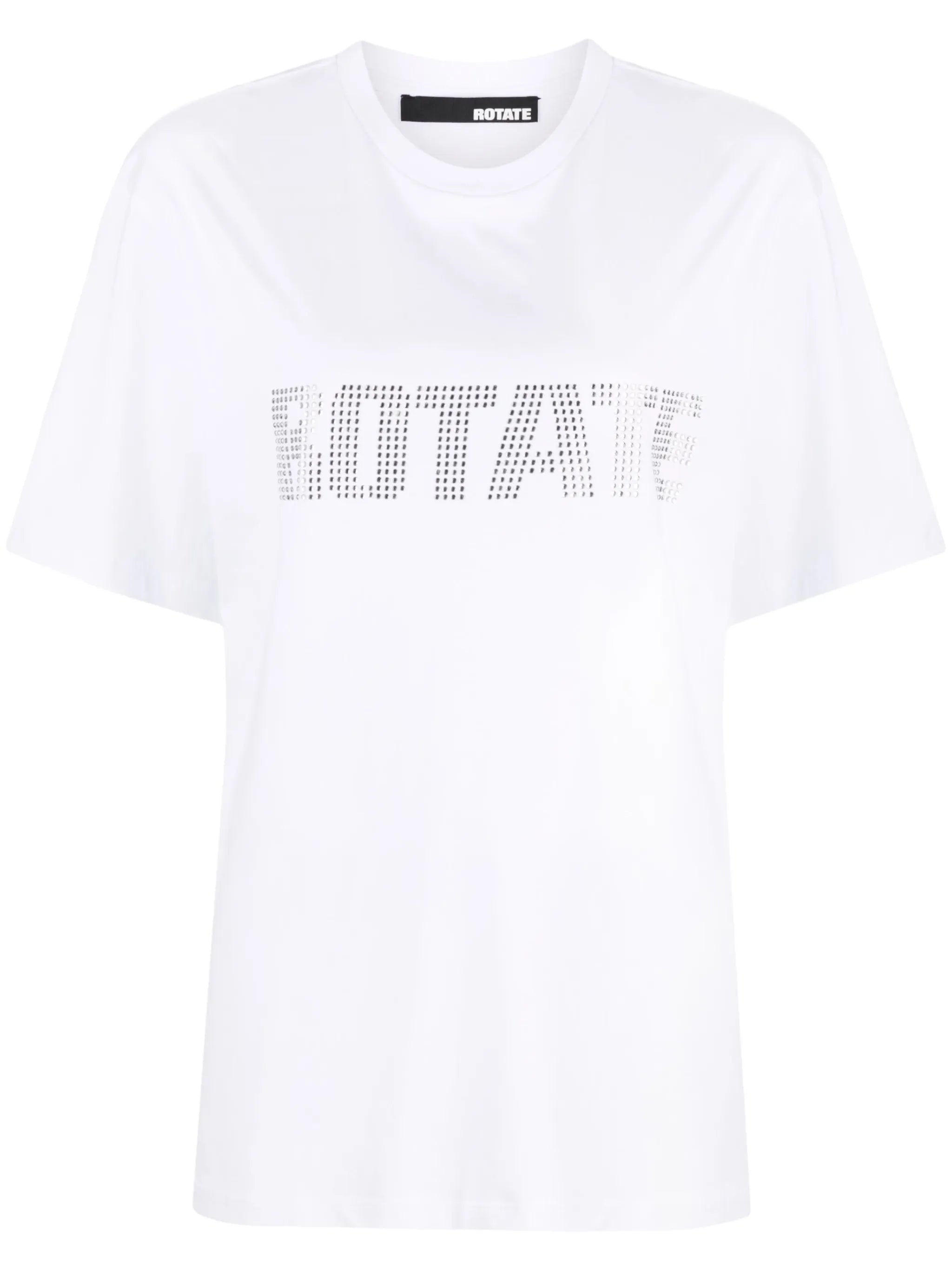 logo-print organic-cotton T-shirt
