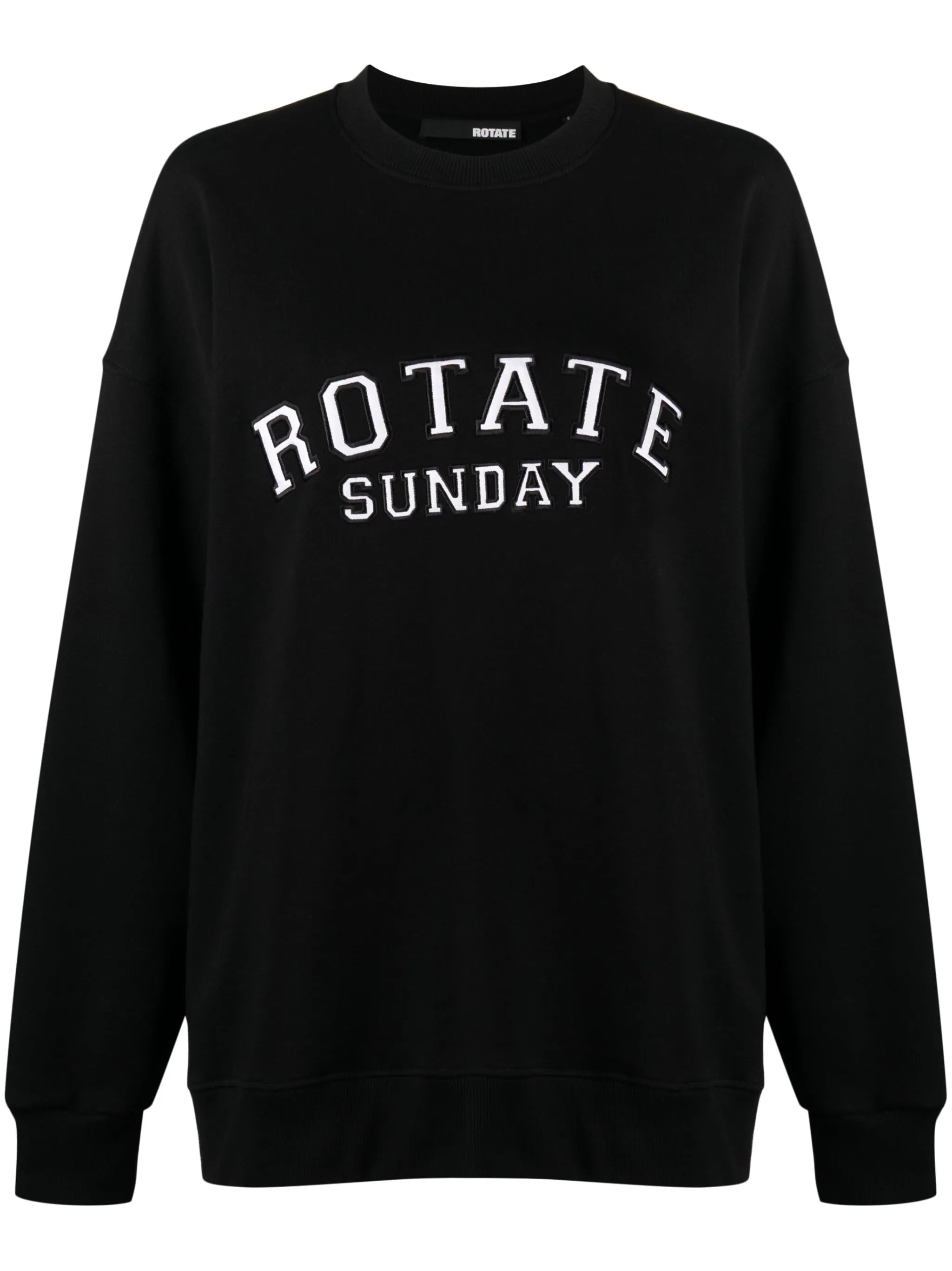 logo-embroidered organic cotton sweatshirt