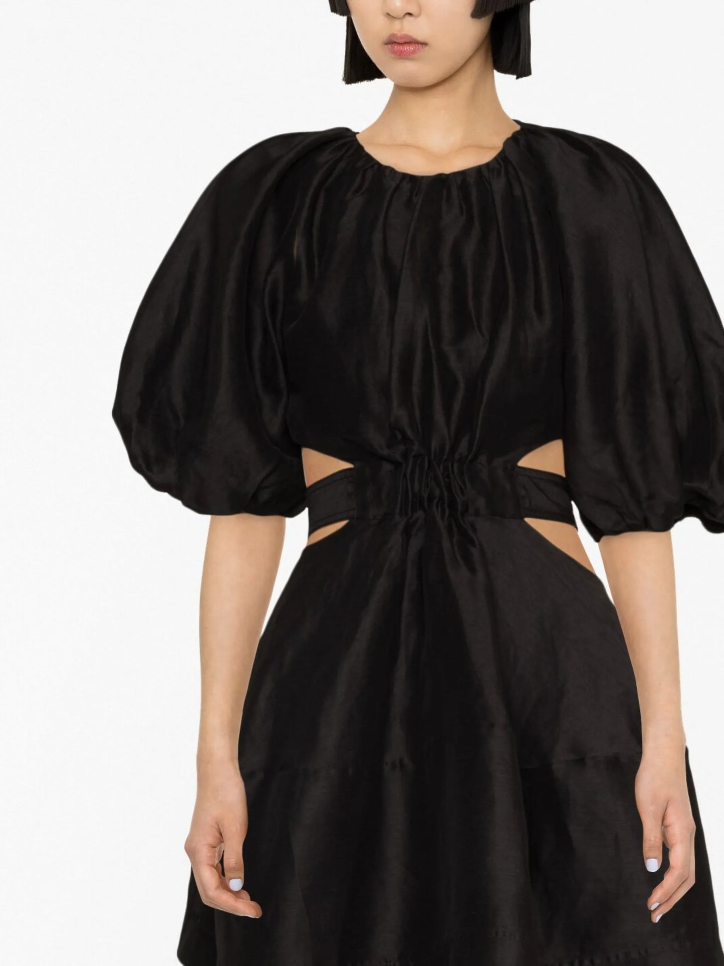Psychedelia cut-out minidress