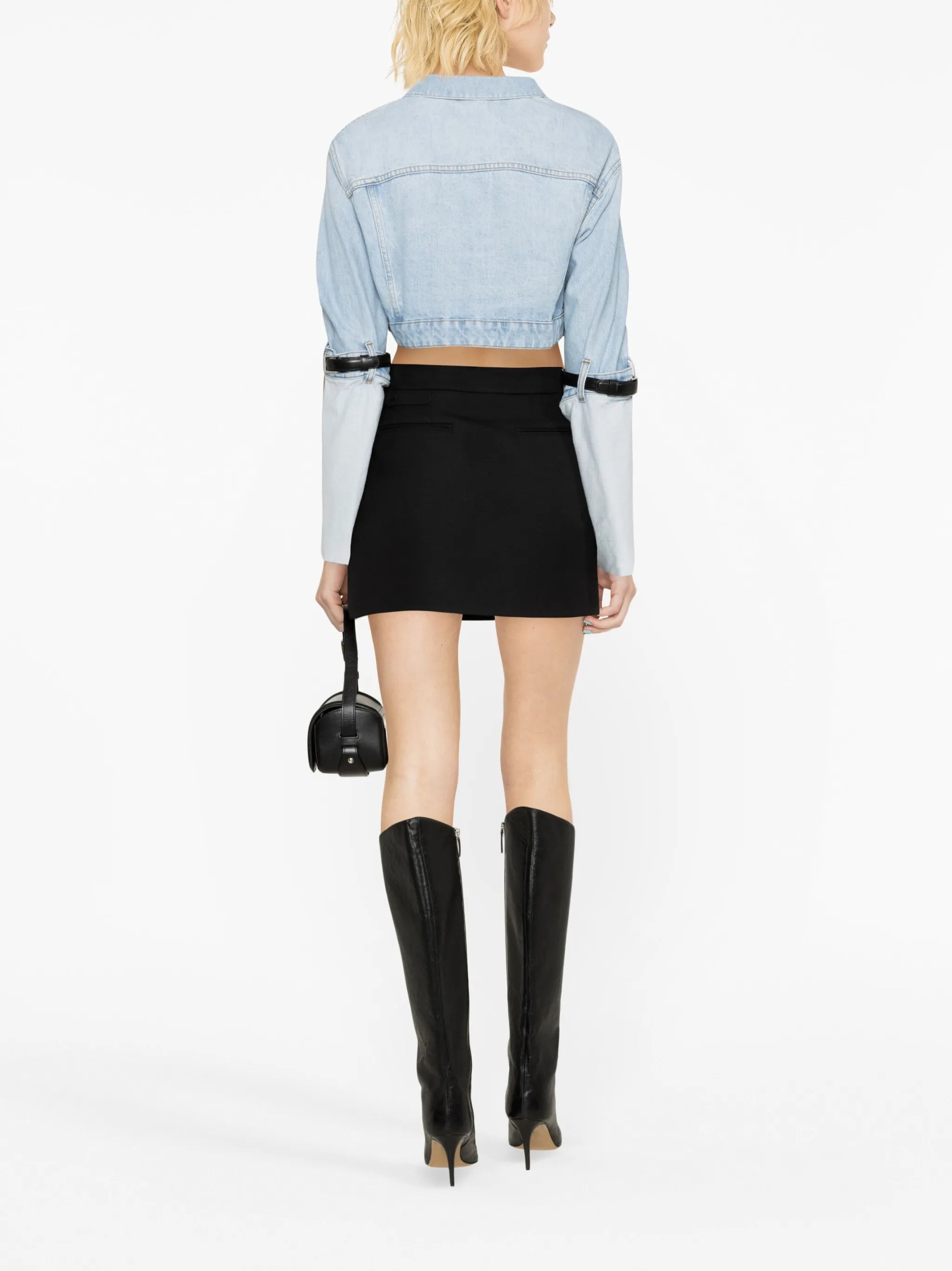 cropped denim jacket