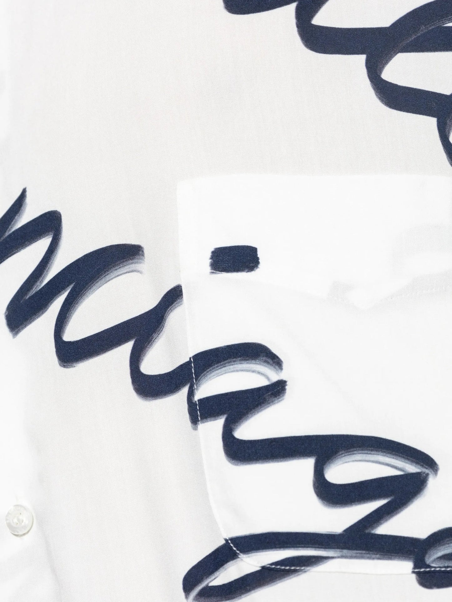 logo-print shirt