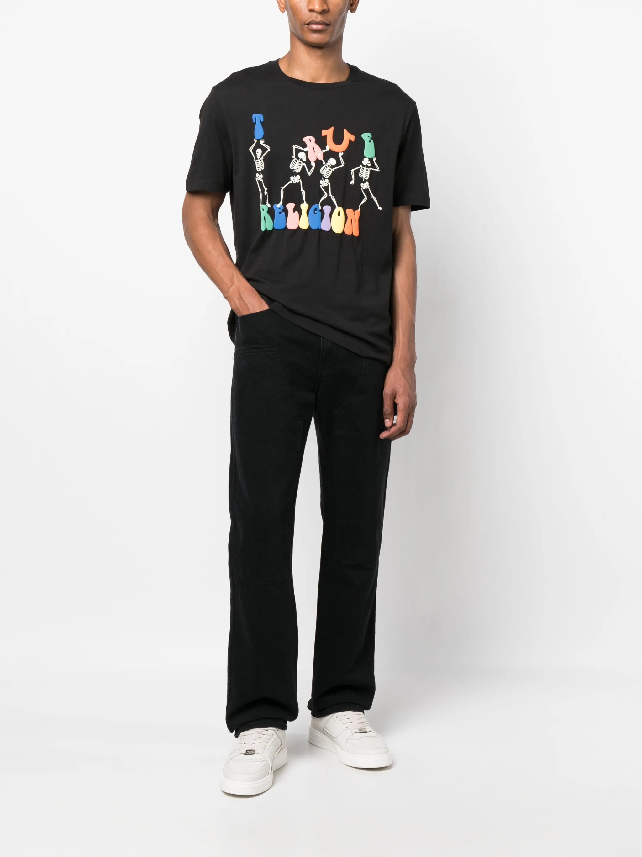 logo-print short-sleeve T-shirt