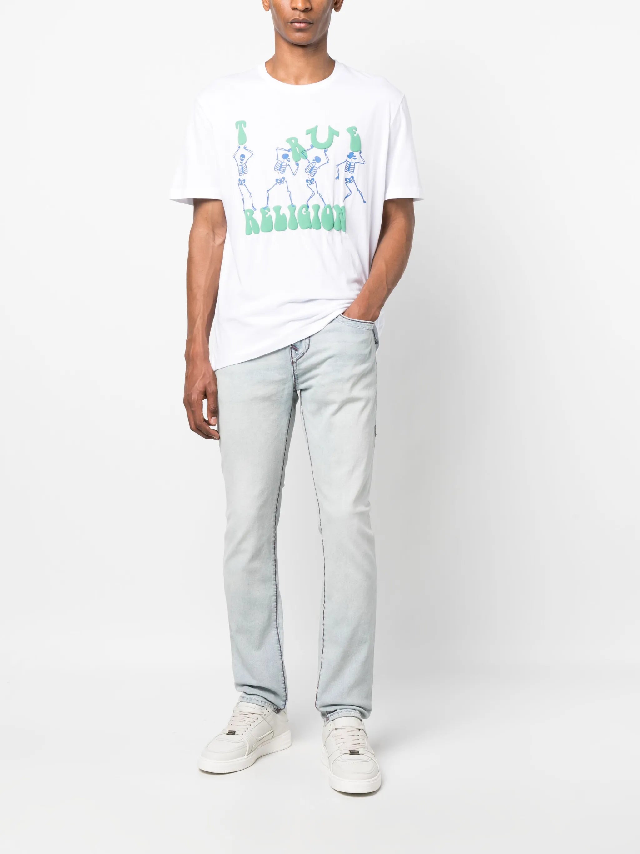 logo-print short-sleeve T-shirt