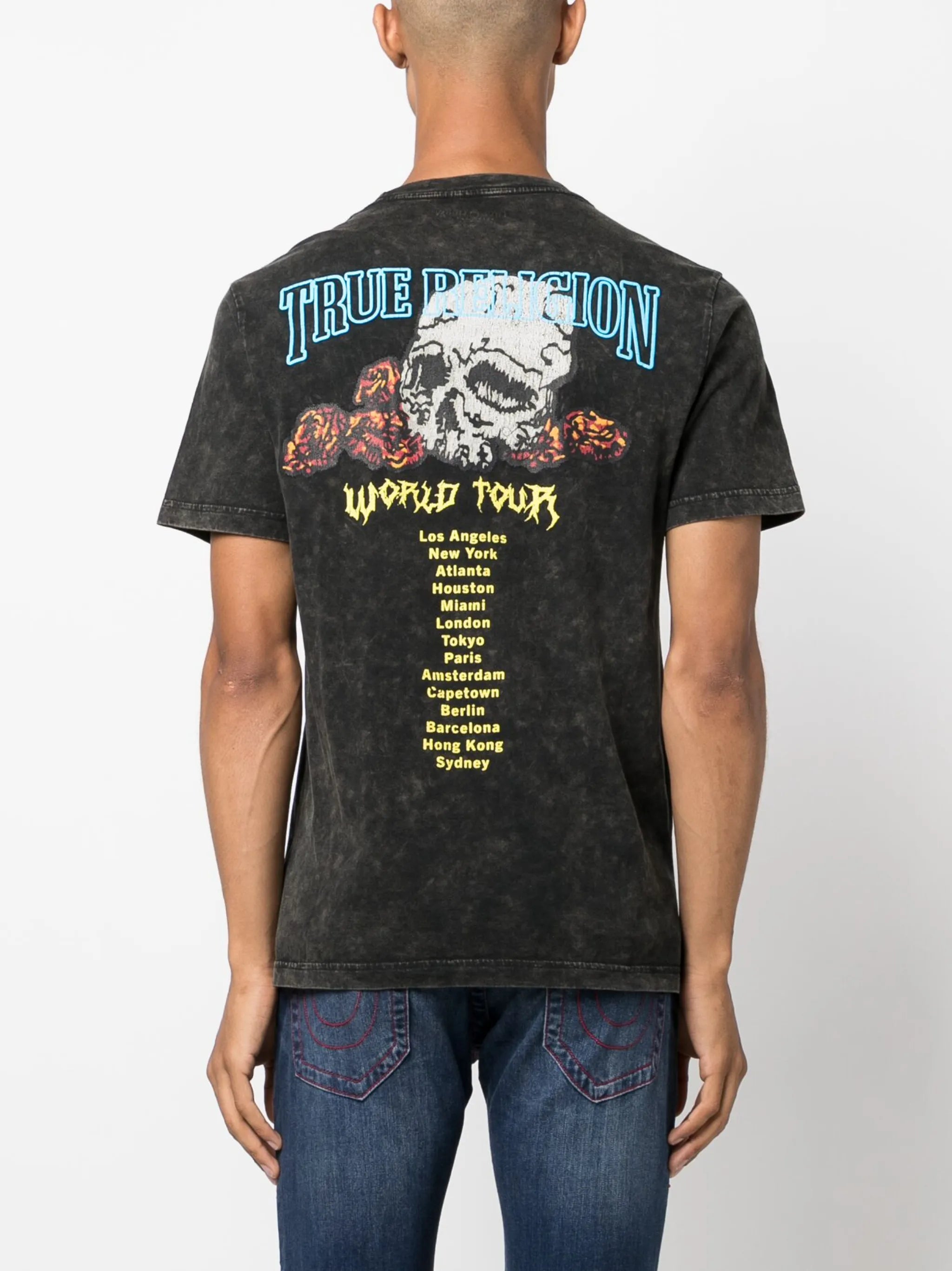 True Skull-print T-shirt