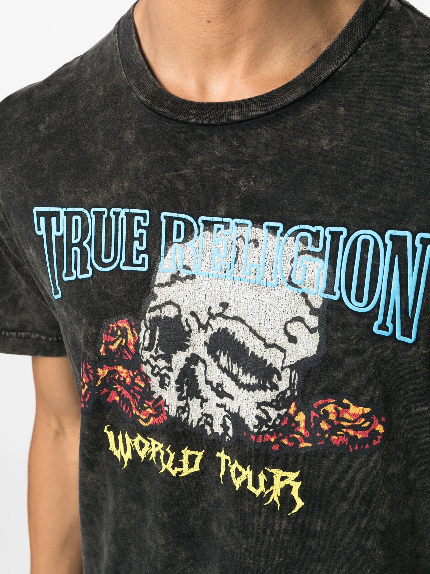 True Skull-print T-shirt