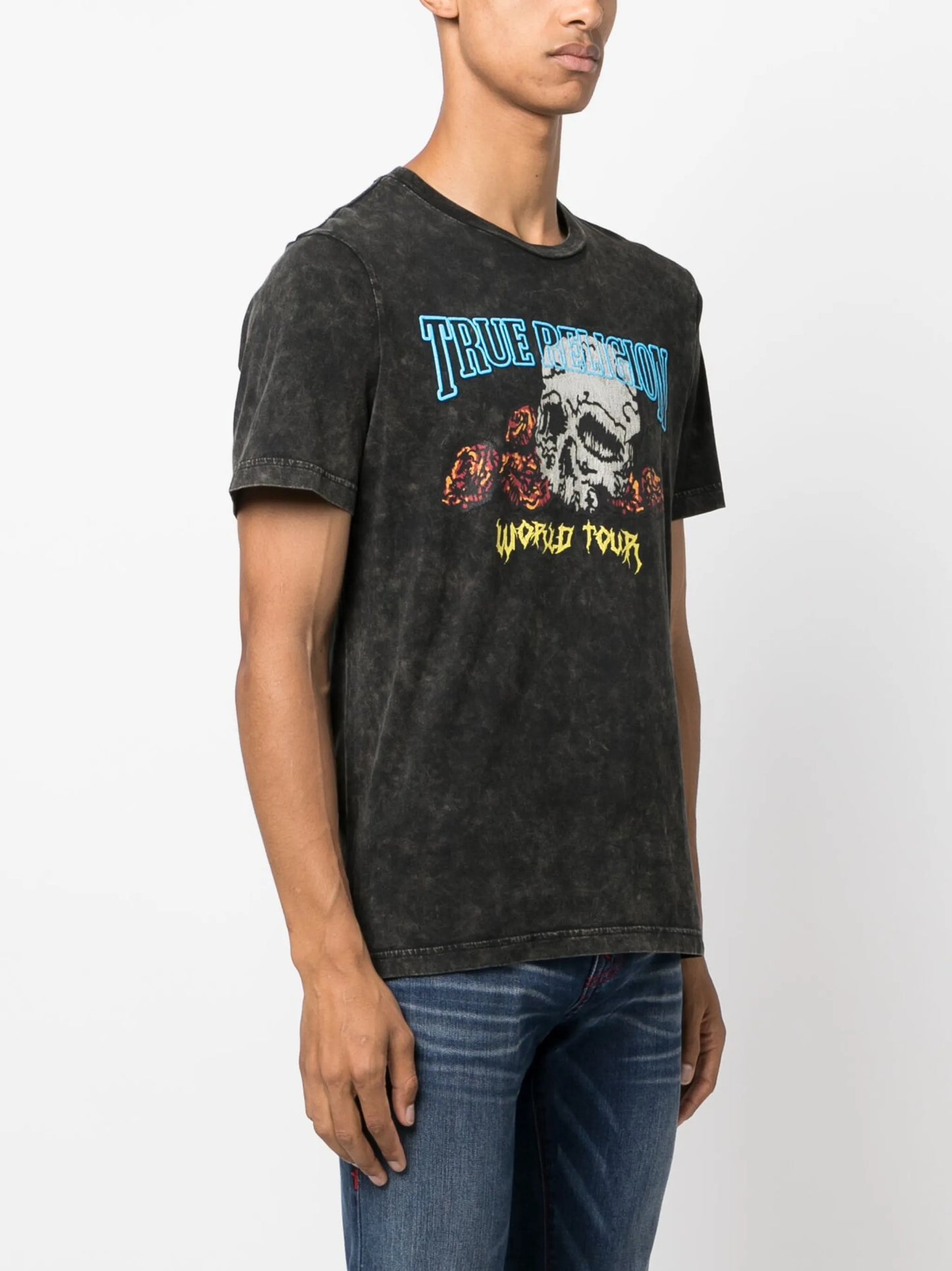True Skull-print T-shirt