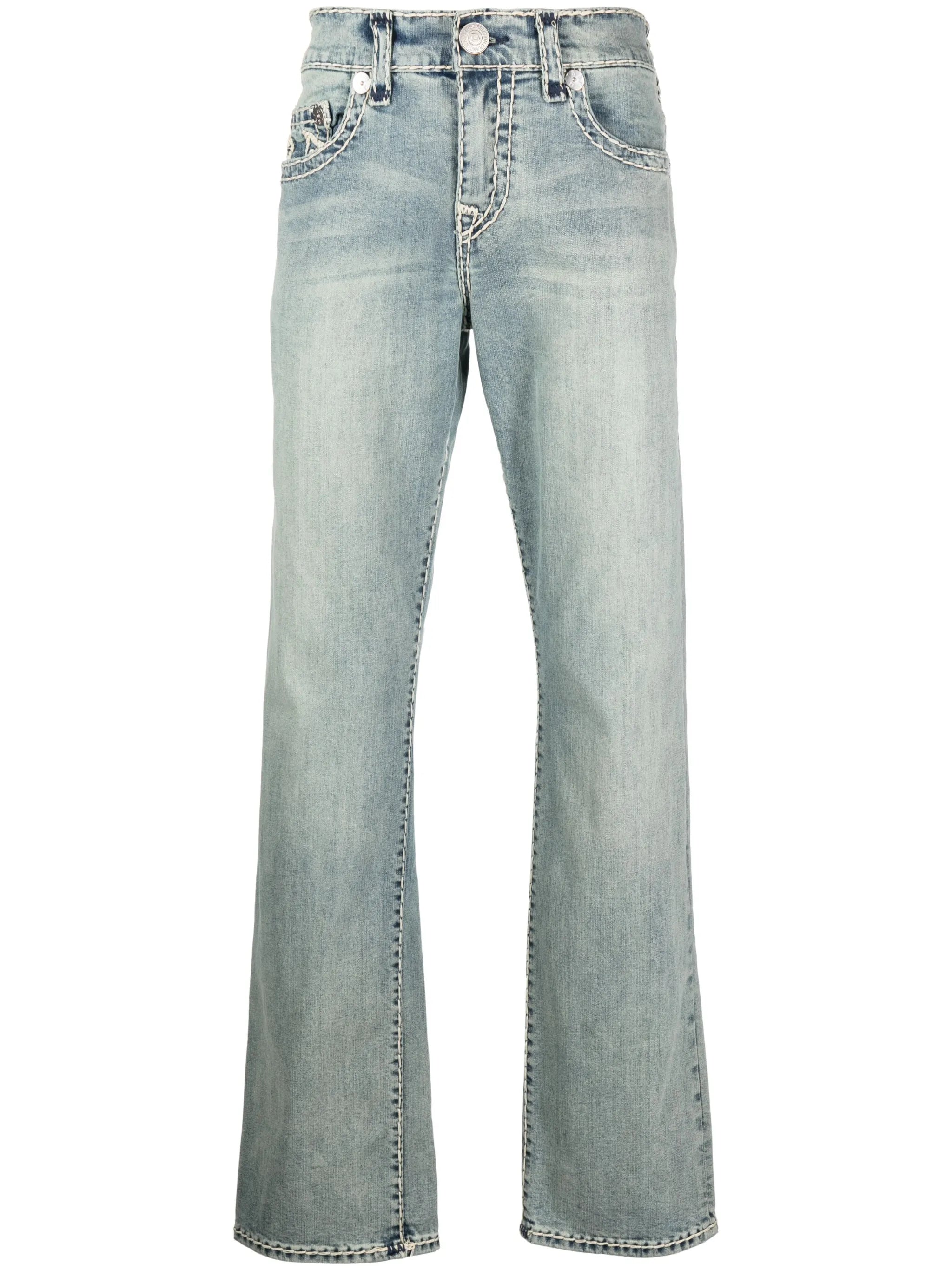 Ricky straight-leg cotton jeans