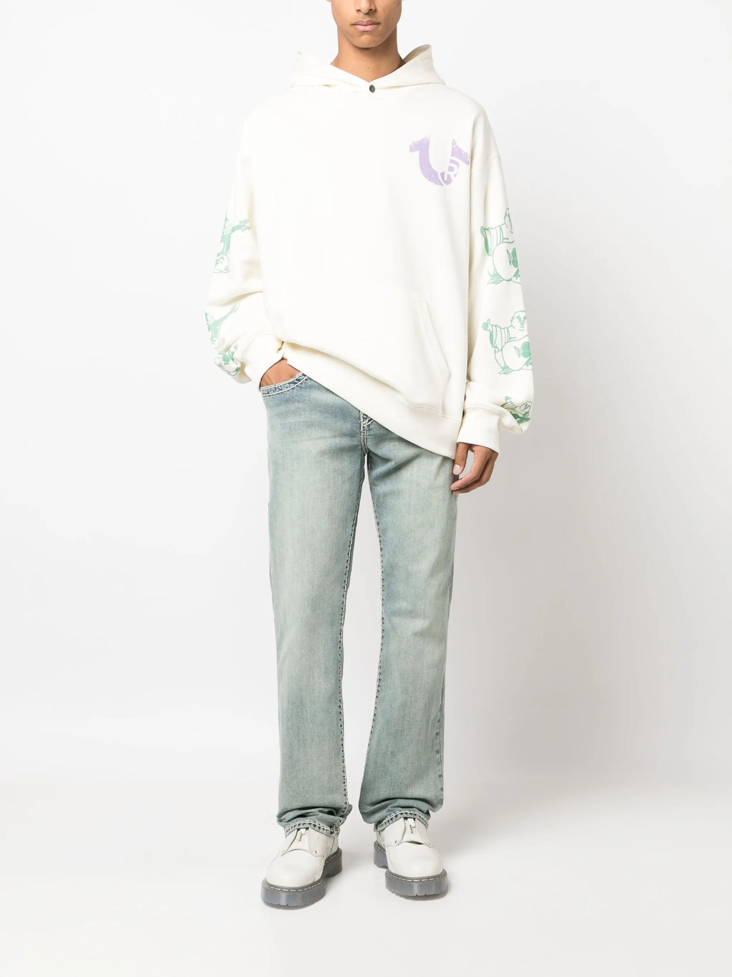 Ricky straight-leg cotton jeans