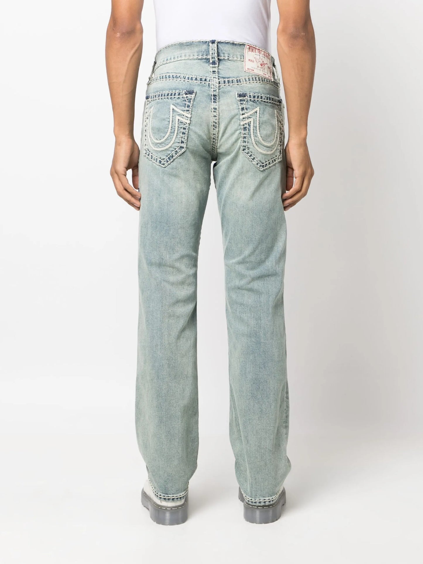 Ricky straight-leg cotton jeans