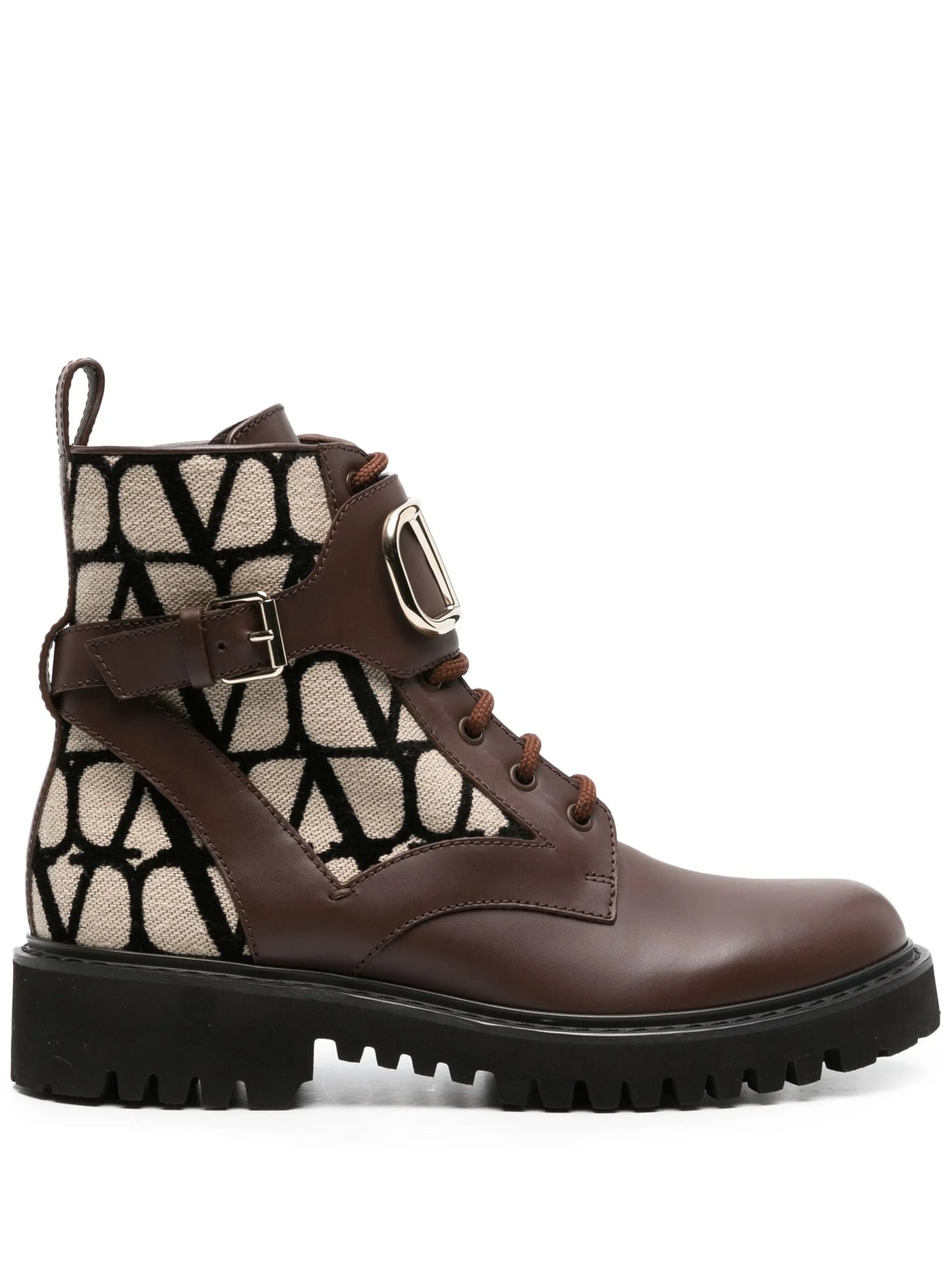 Toile Iconograph combat boots