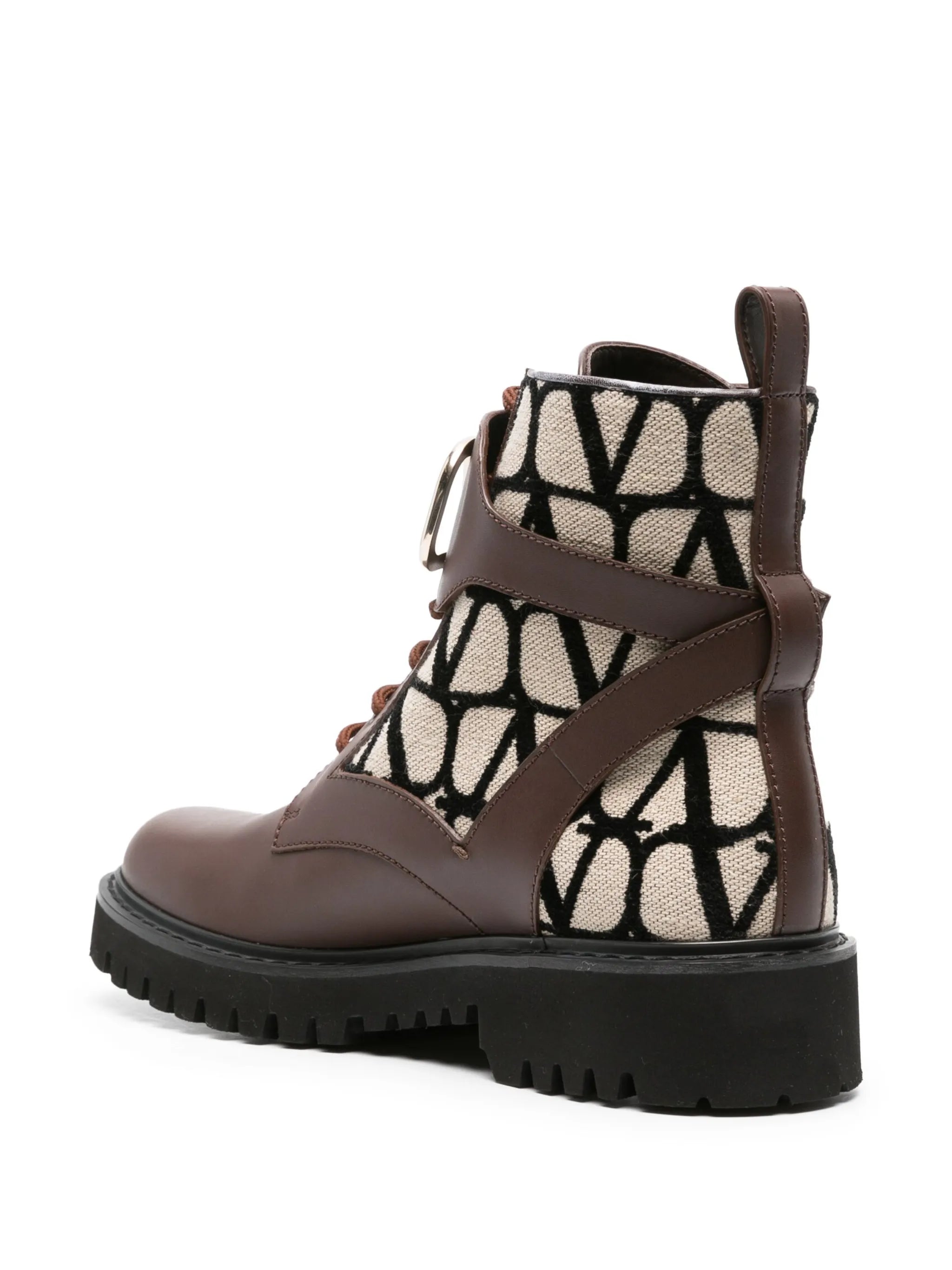 Toile Iconograph combat boots
