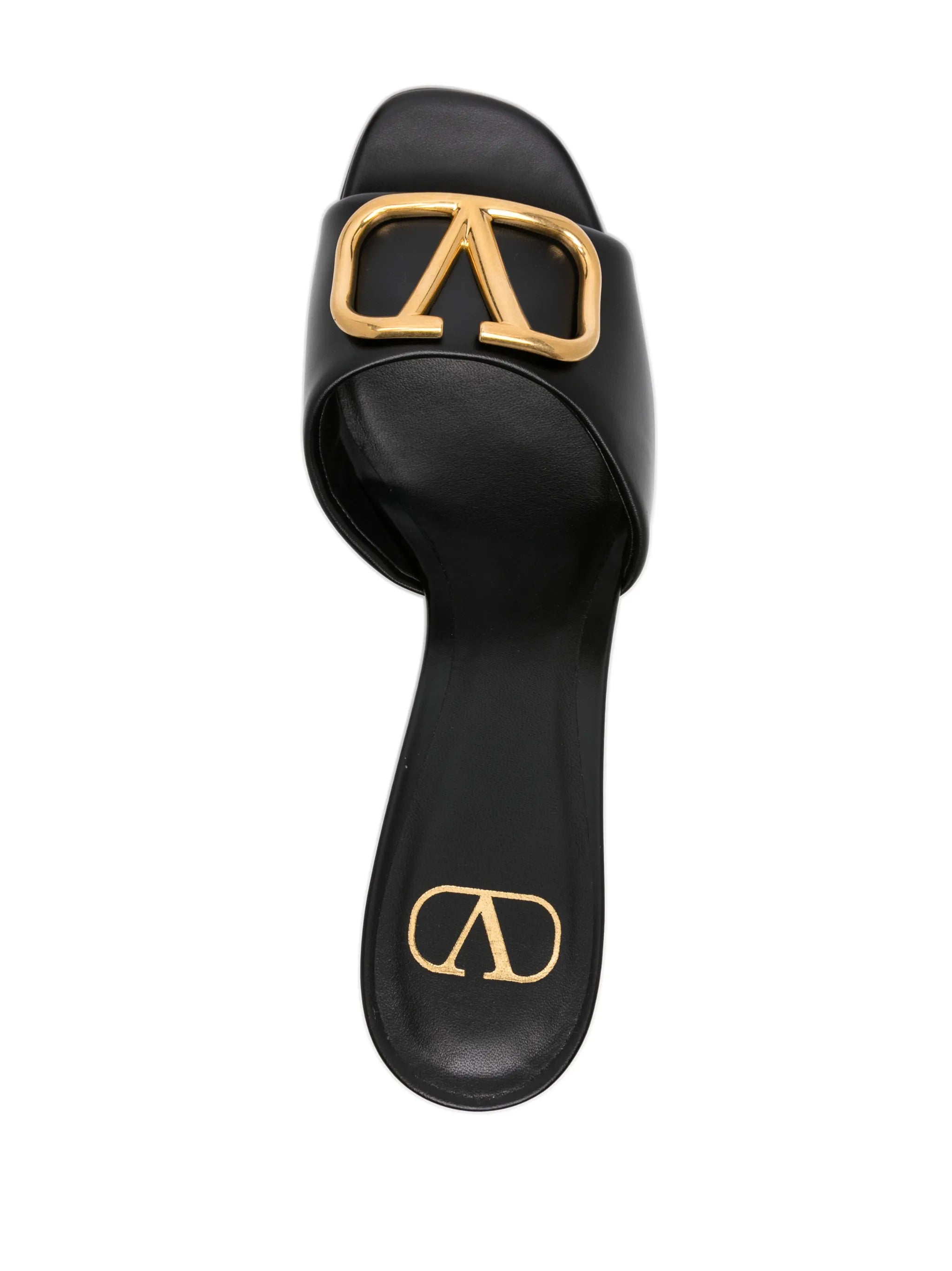103mm VLogo leather sandals