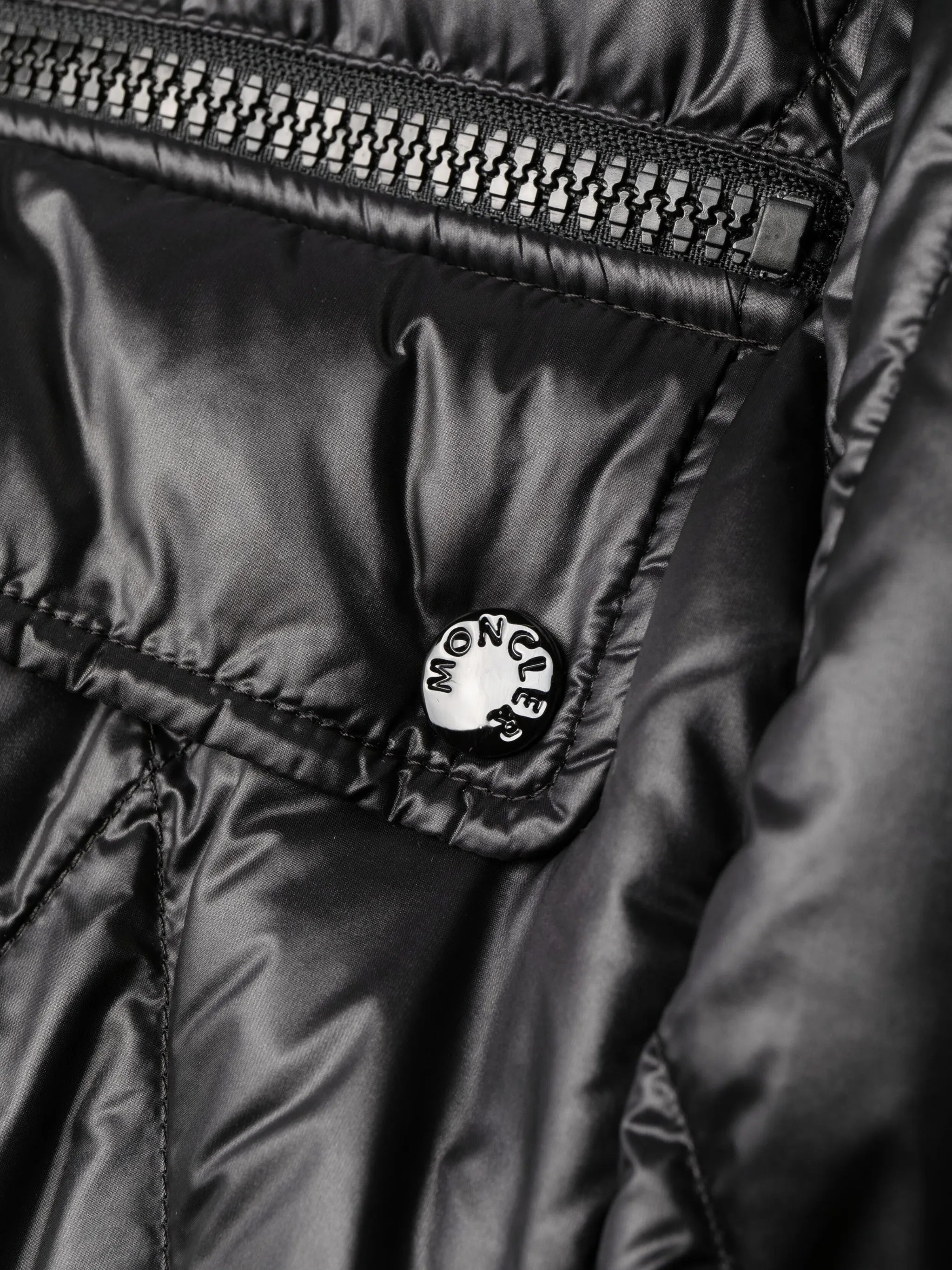 Serilong diamond-quilted puffer coat