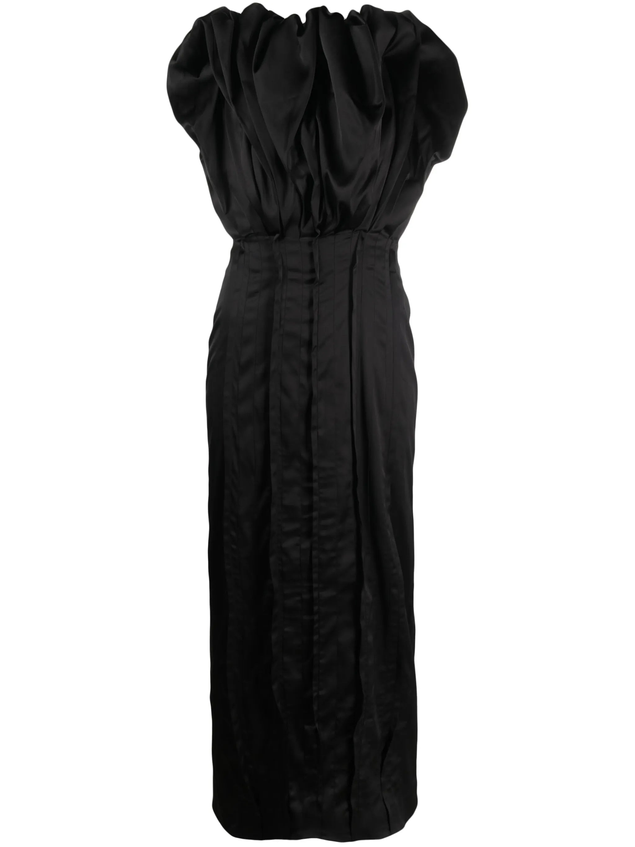 Emilia ruffled midi dress