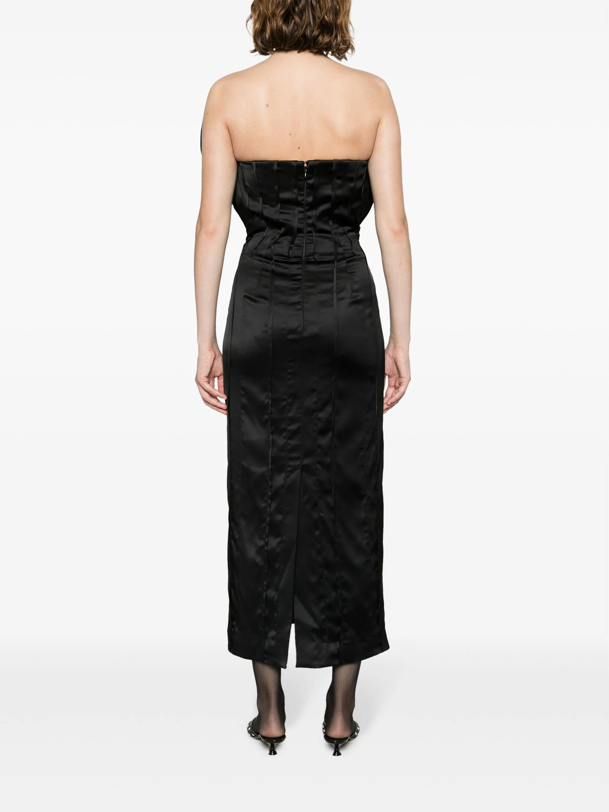 Emilia ruffled midi dress