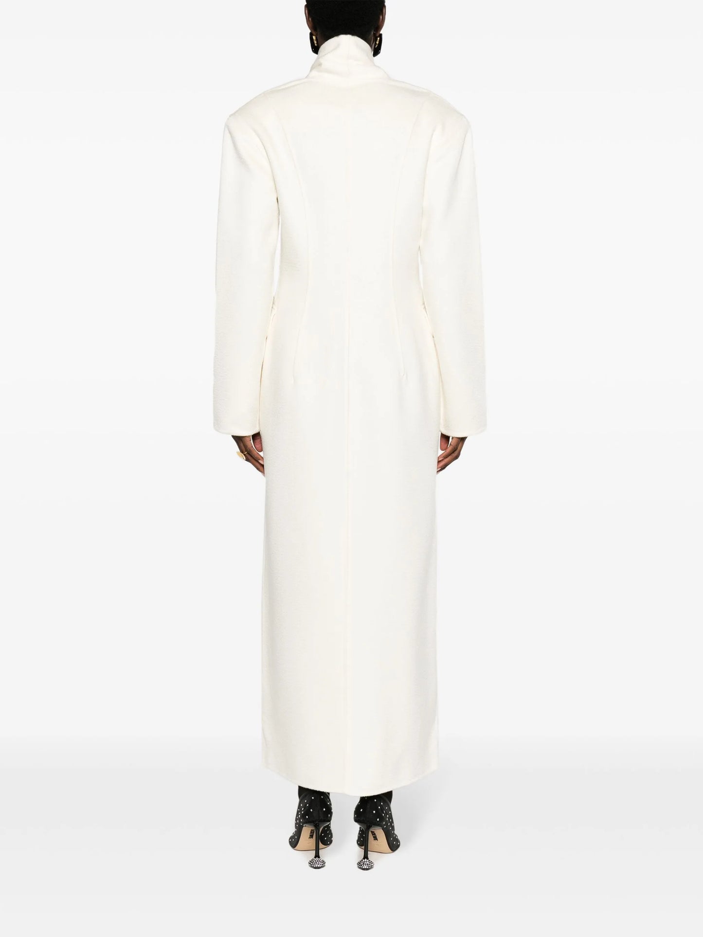 Karen shawl-lapels coat