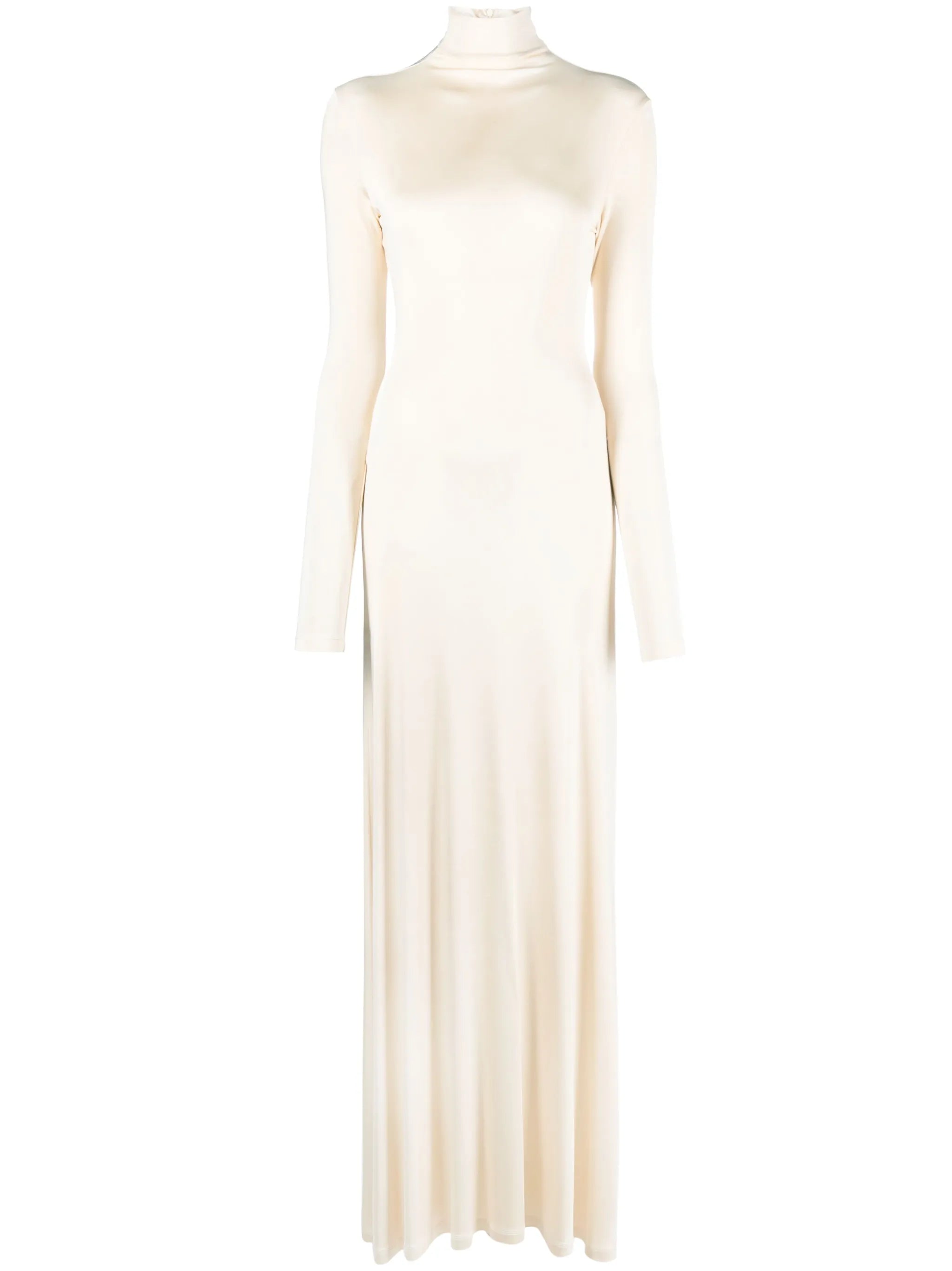 Sacha roll-neck maxi dress