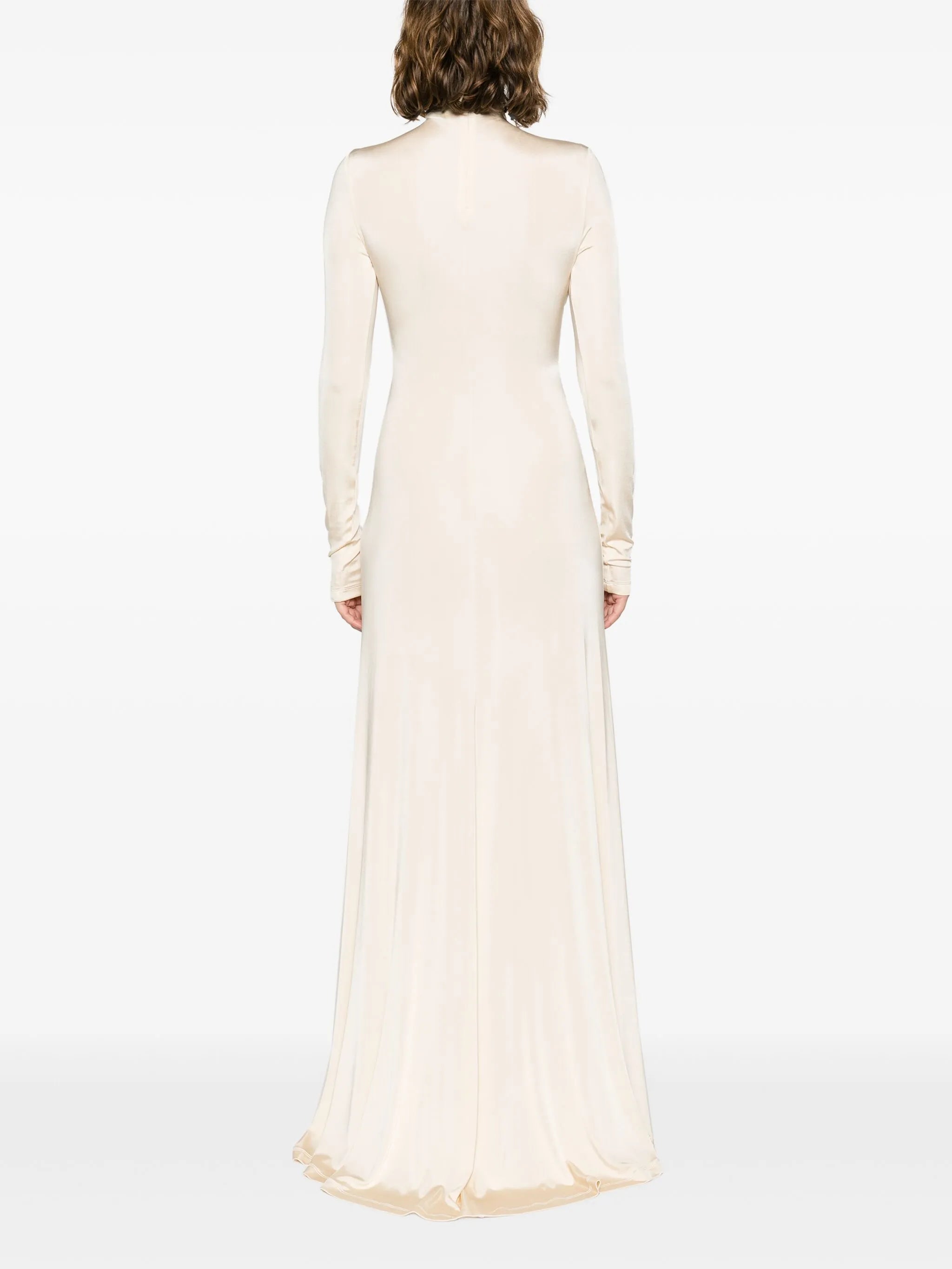 Sacha roll-neck maxi dress