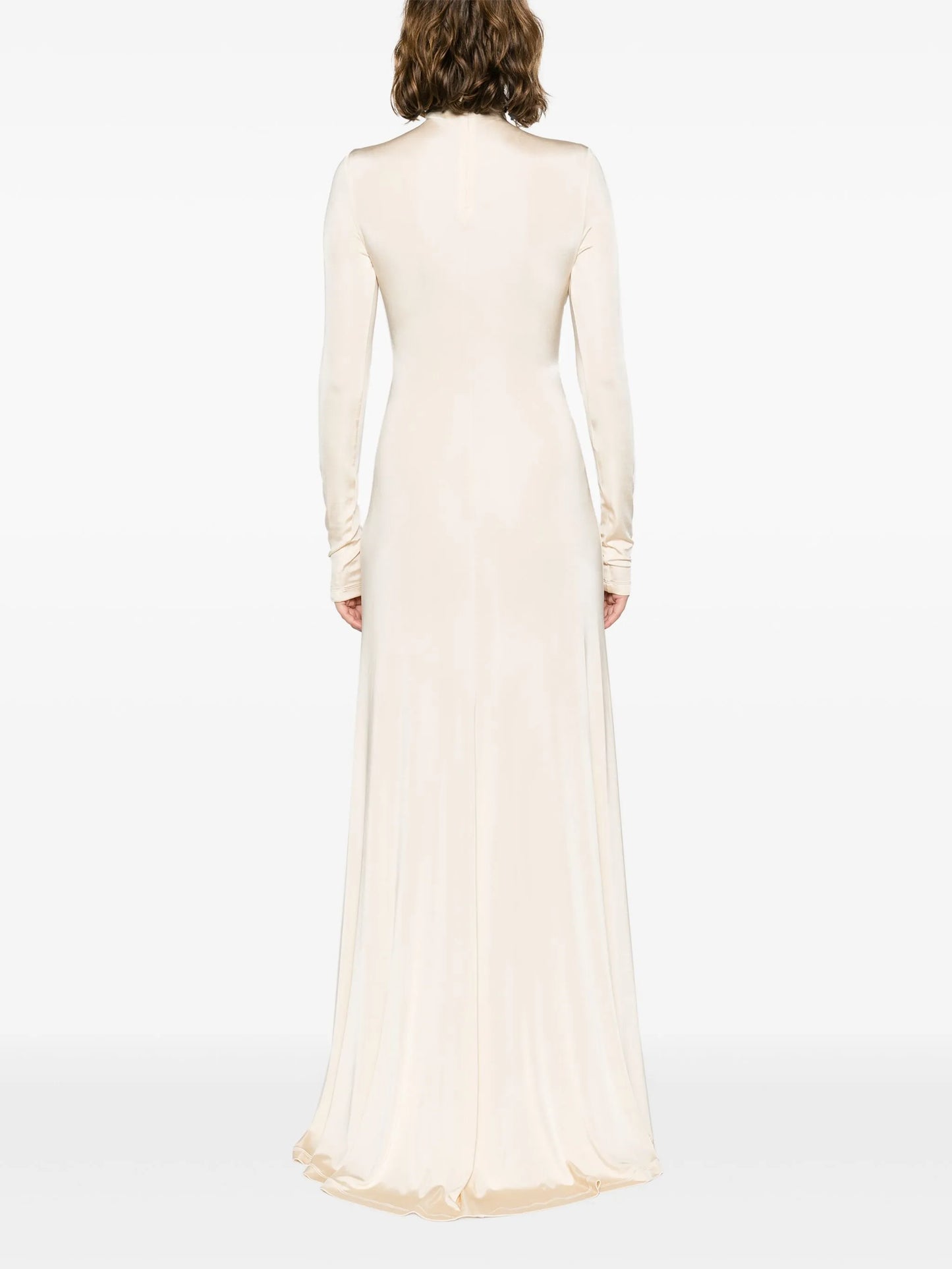 Sacha roll-neck maxi dress
