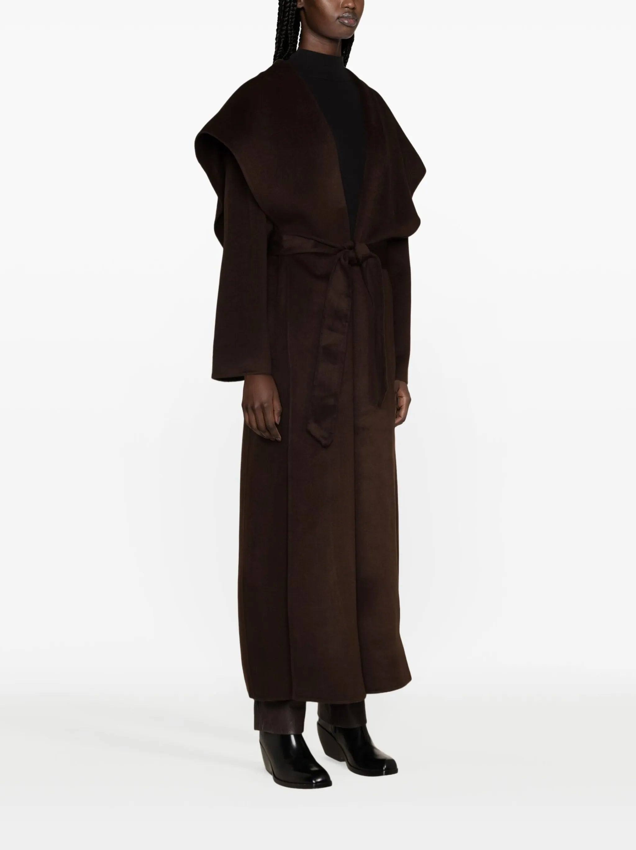 Zinnia belted coat