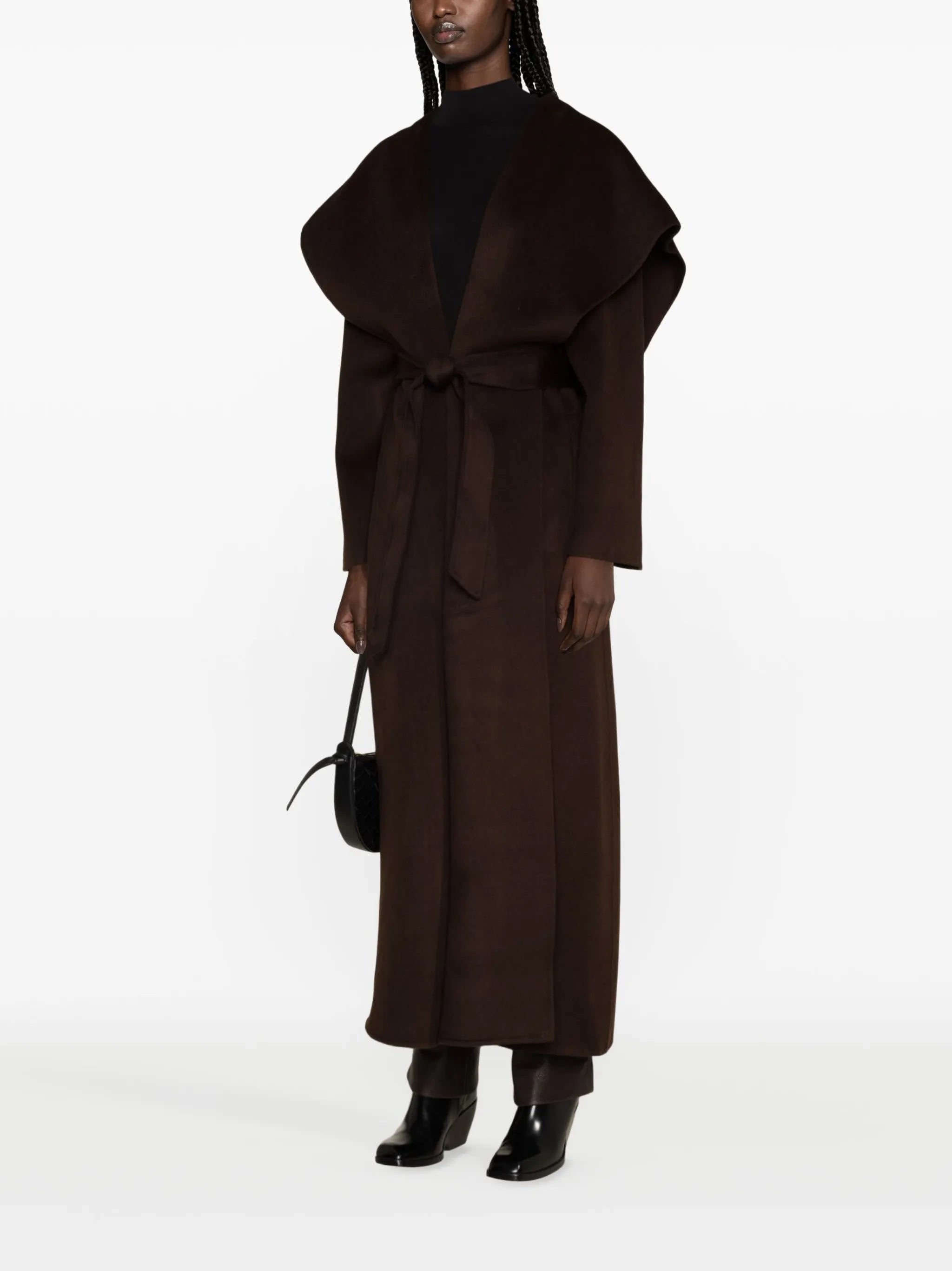 Zinnia belted coat