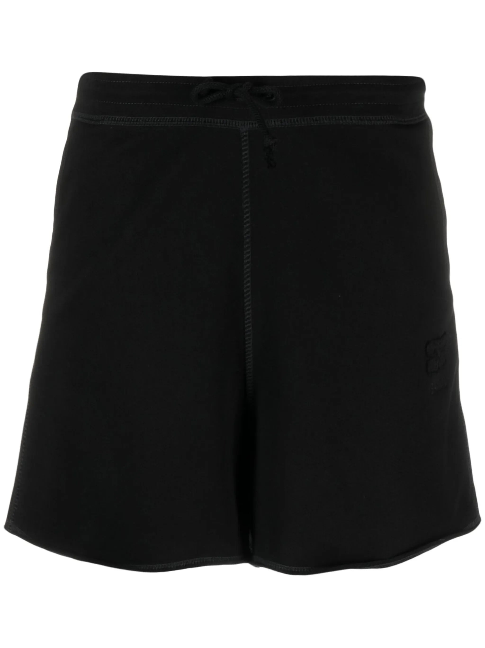 logo-patch short shorts