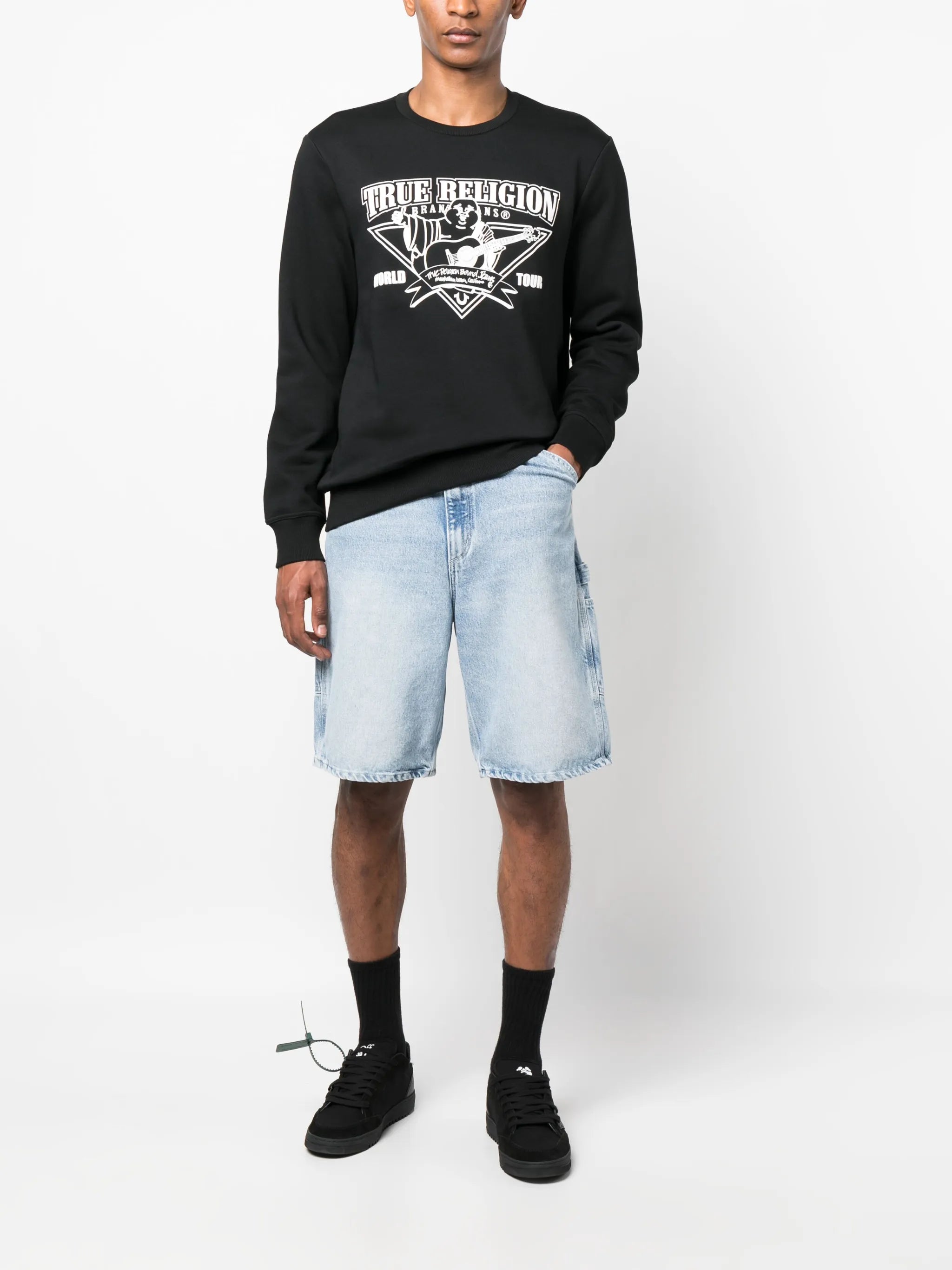 logo-print long-sleeve sweatshirt