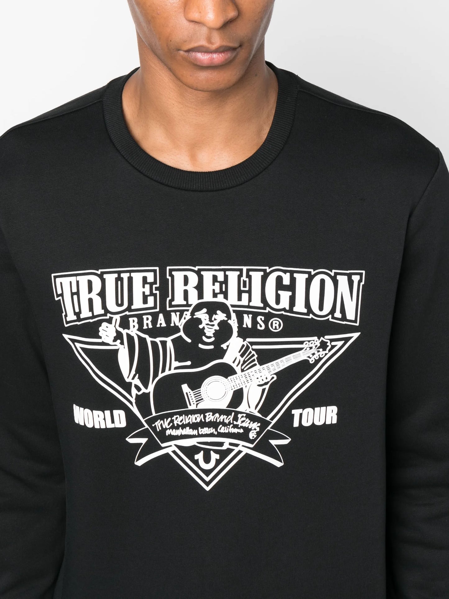 logo-print long-sleeve sweatshirt