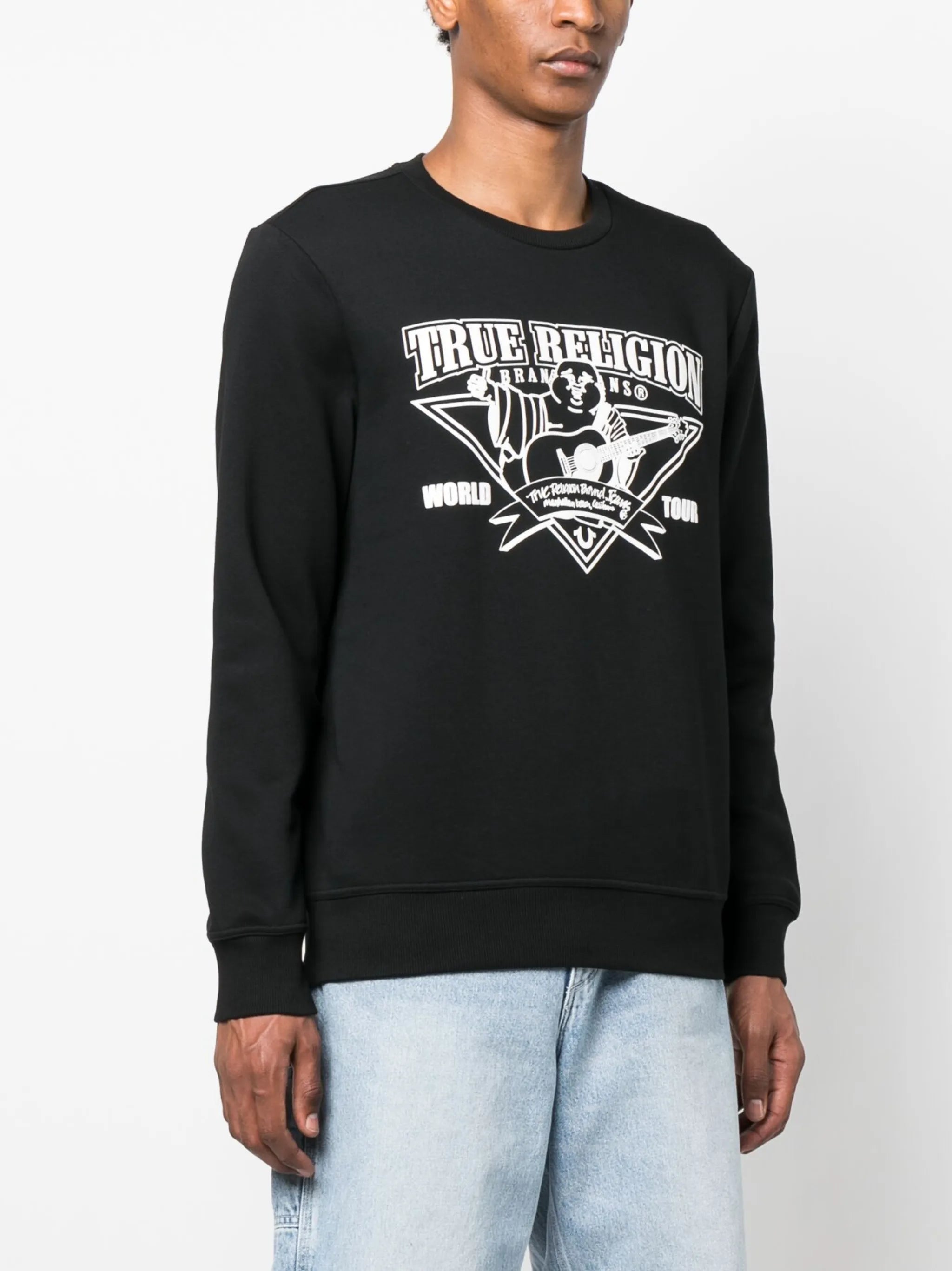logo-print long-sleeve sweatshirt