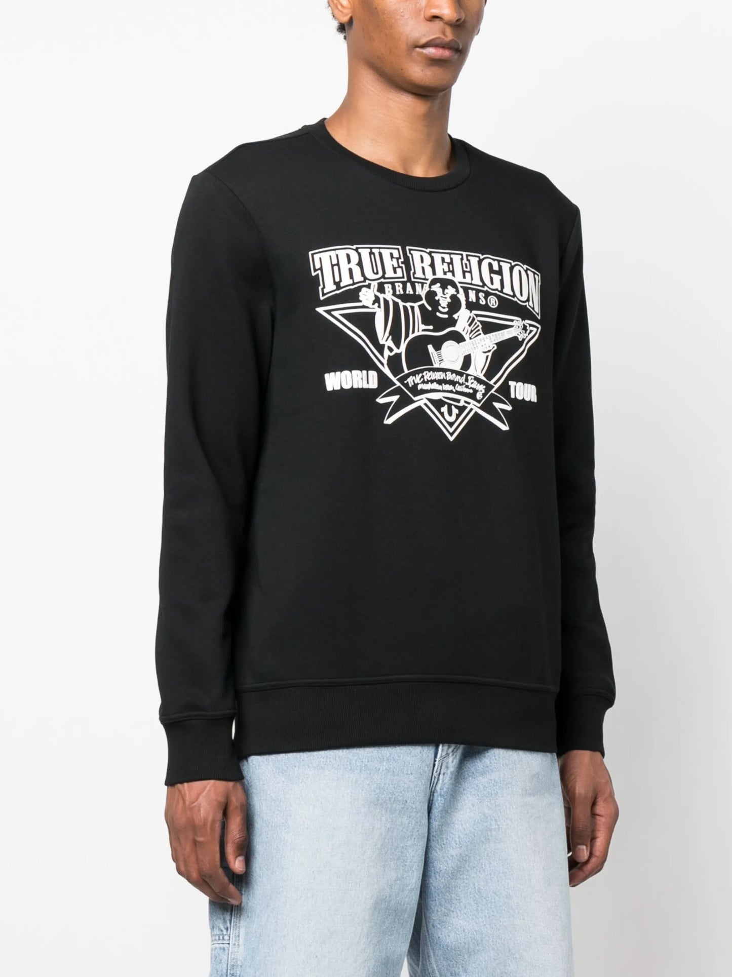 logo-print long-sleeve sweatshirt