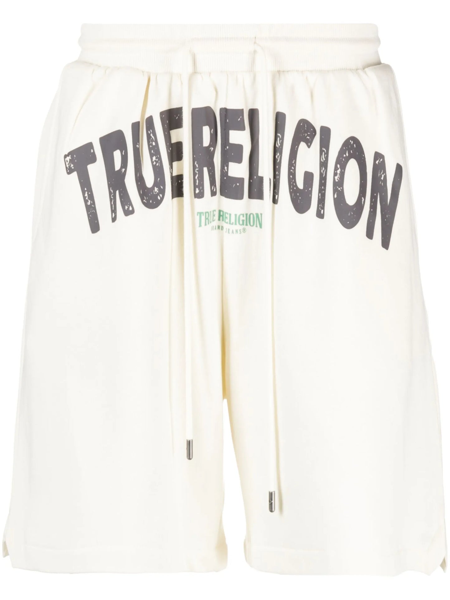 logo-print drawstring shorts