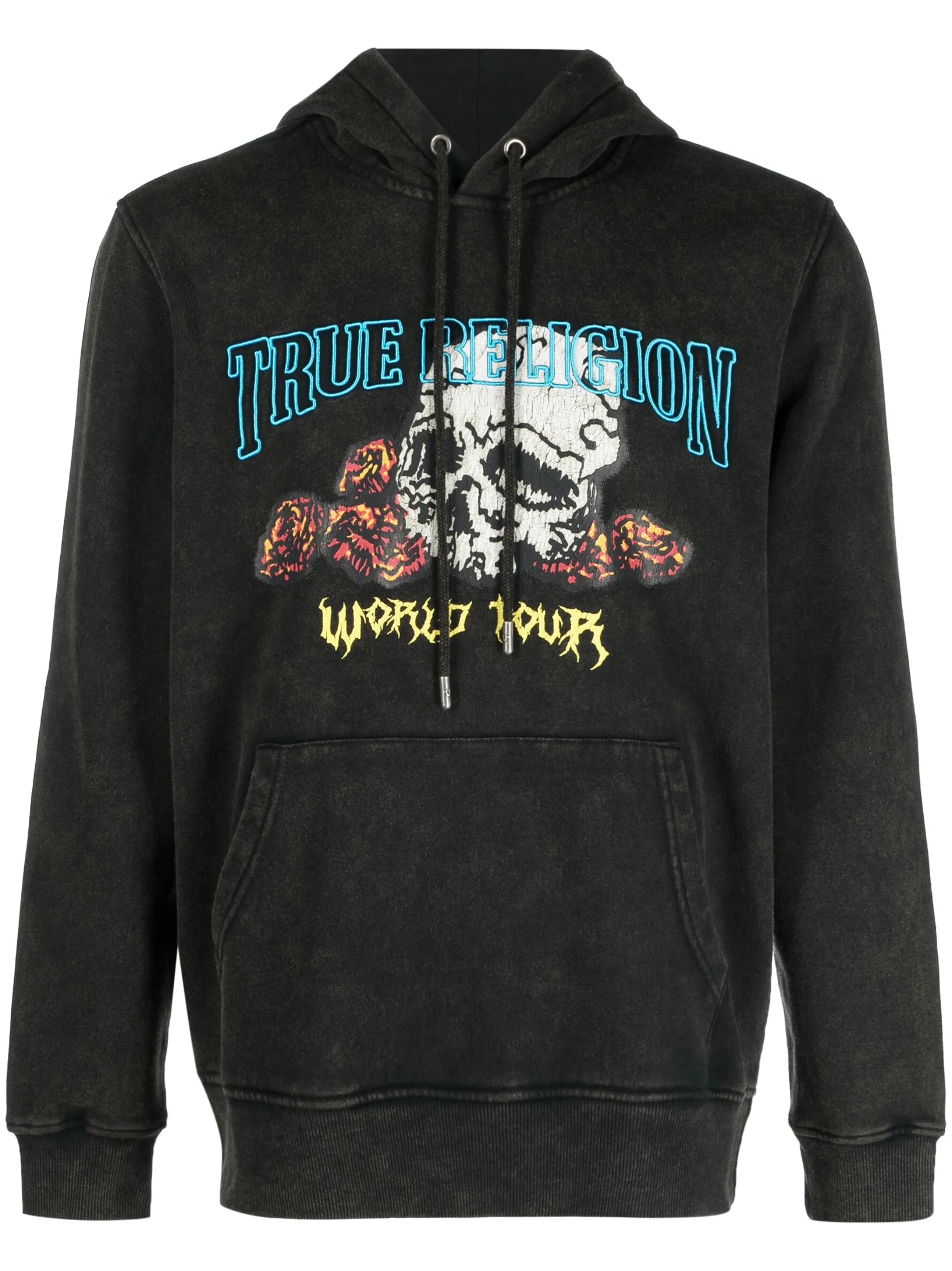 graphic-print hoodie