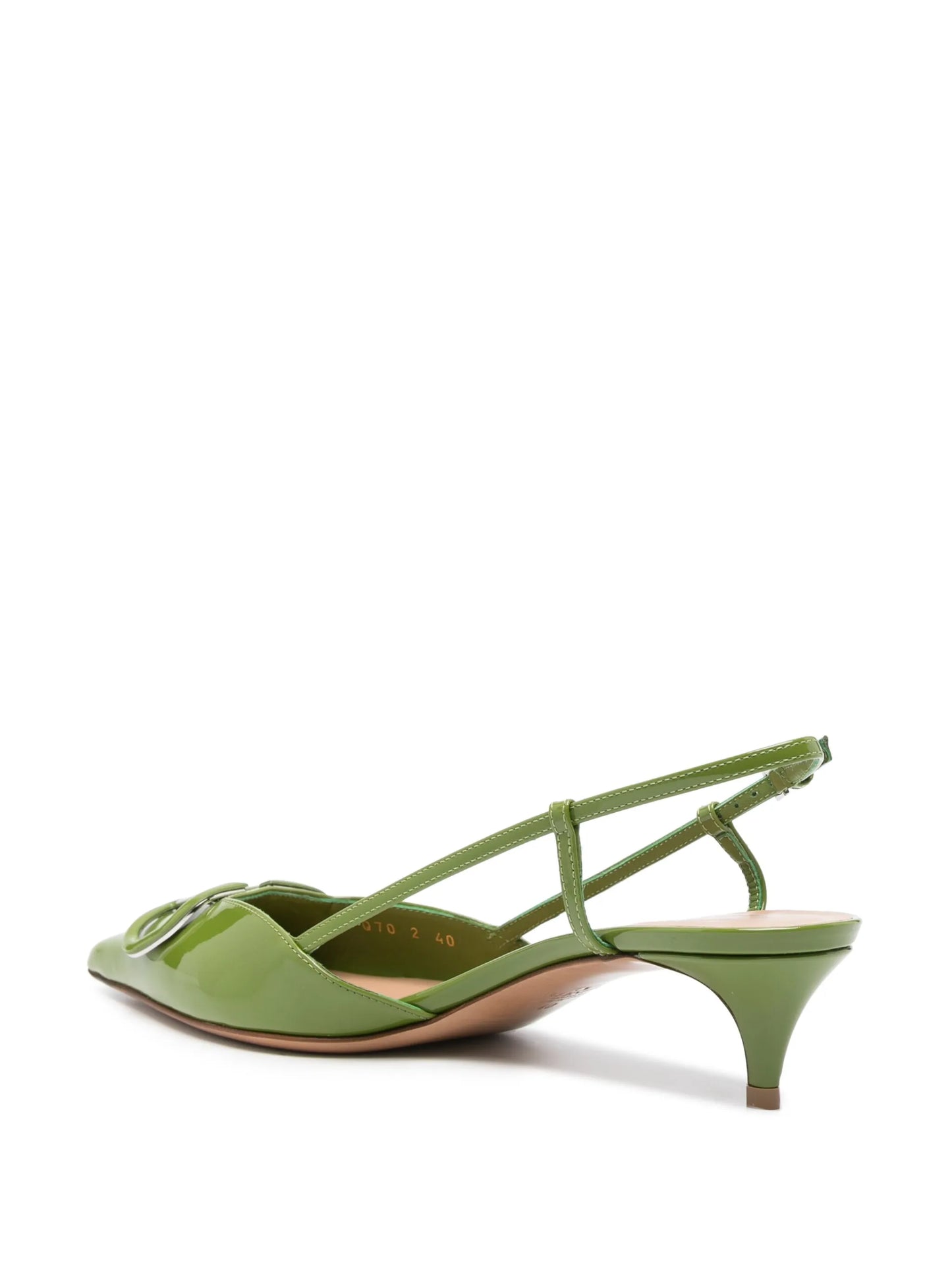 50mm VLogo Signature slingback pumps